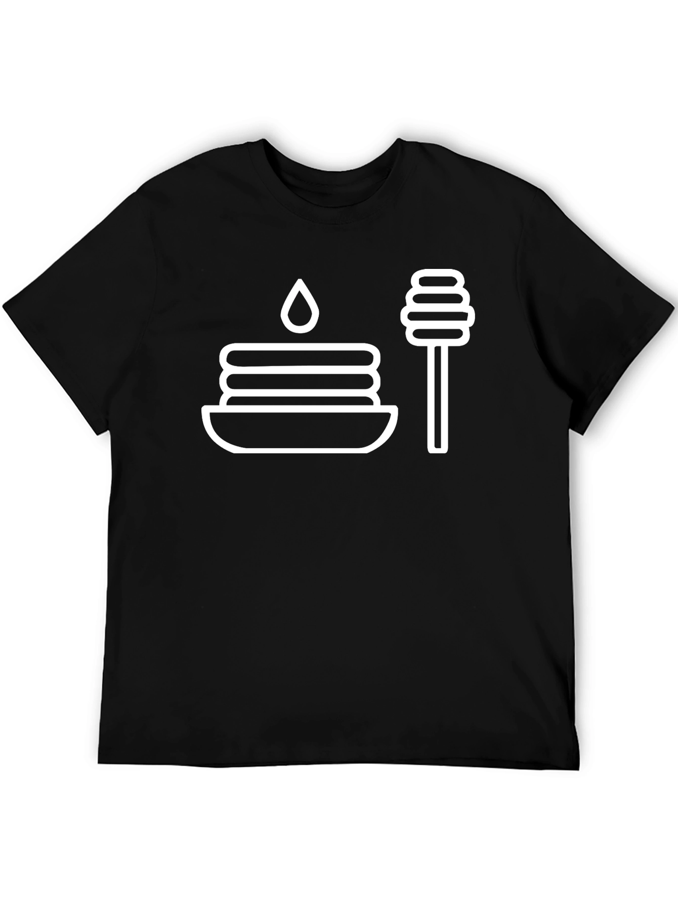 Pancake Graphic Tee - Breakfast Lovers T-Shirt