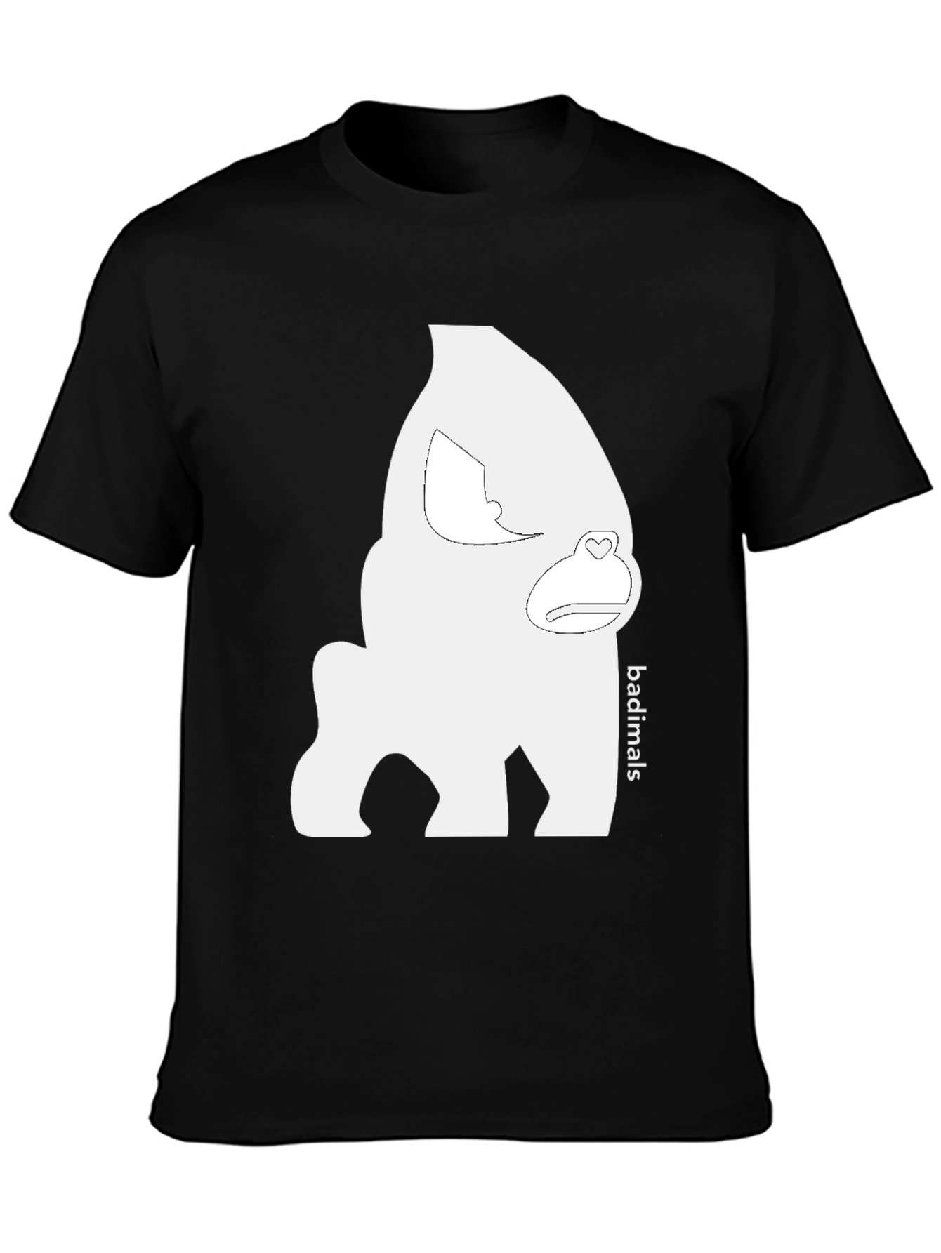 Badimals Gorilla Graphic Tee - Black