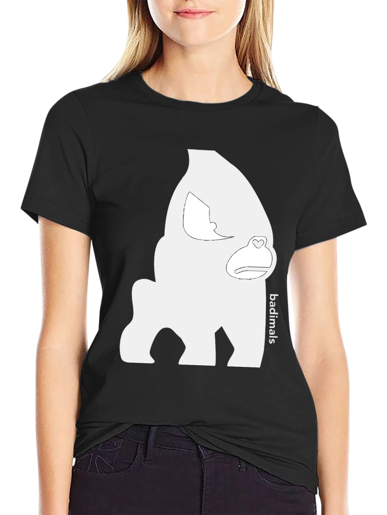 Badimals Gorilla Graphic Tee - Black