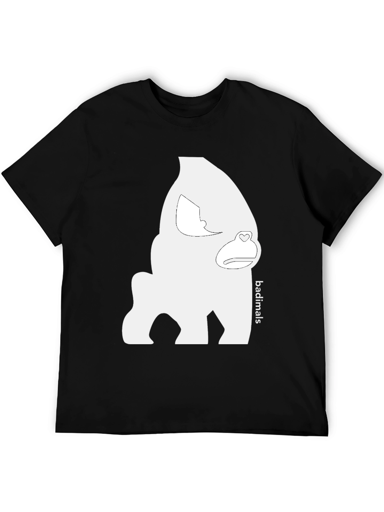Badimals Gorilla Graphic Tee - Black