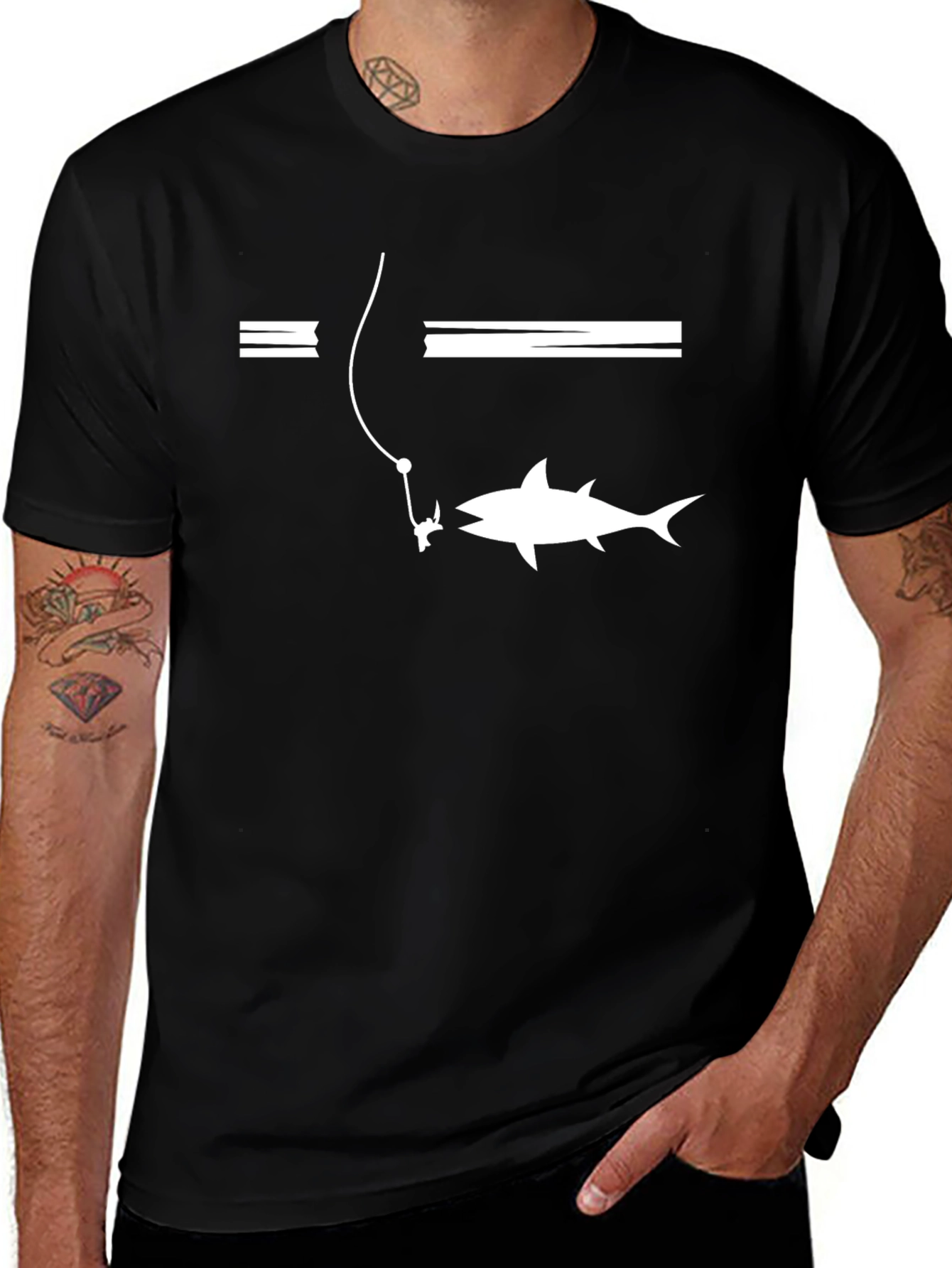 Shark Bait Tee - Mens Graphic T-Shirt