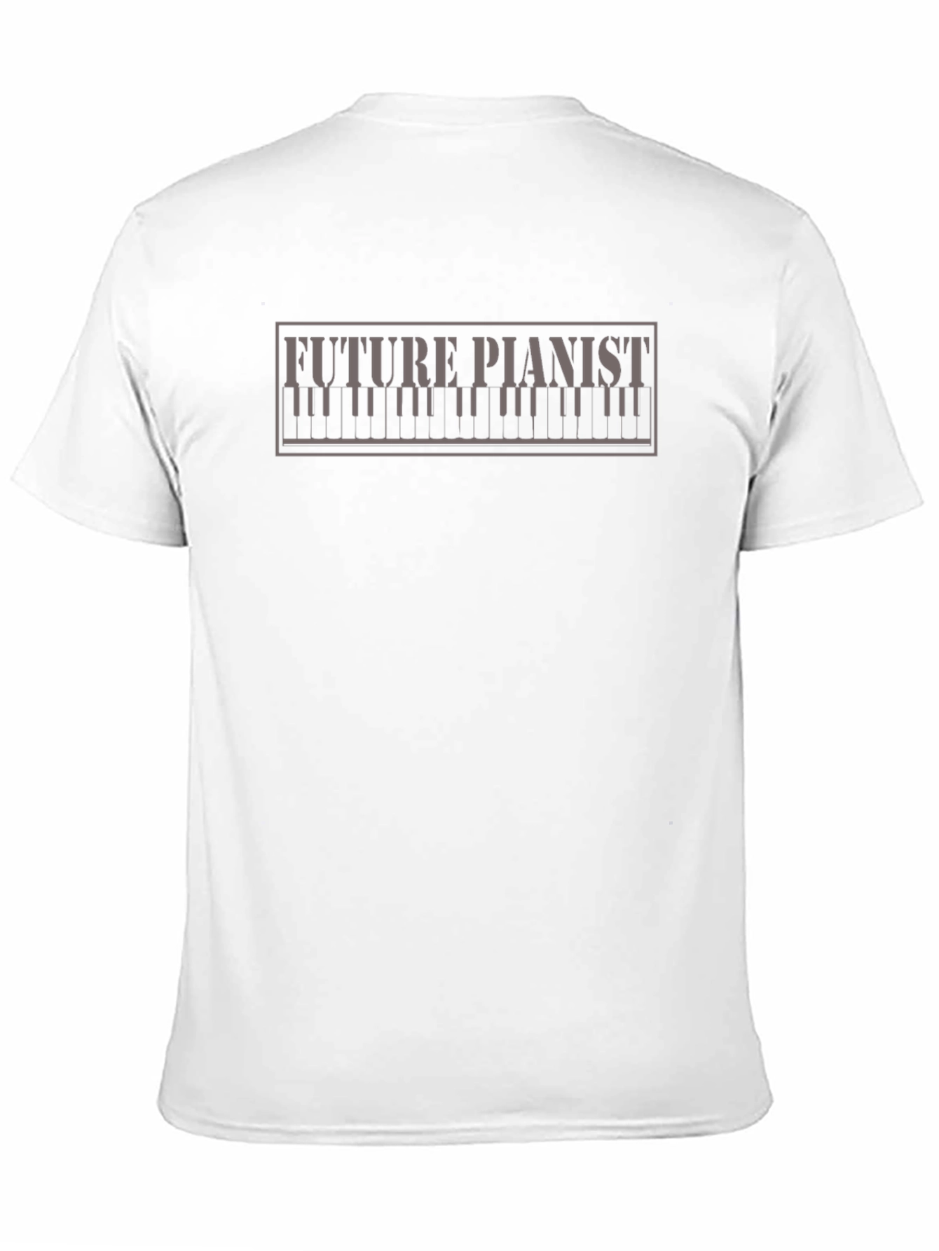 Future Pianist T-Shirt - Black Cotton Tee