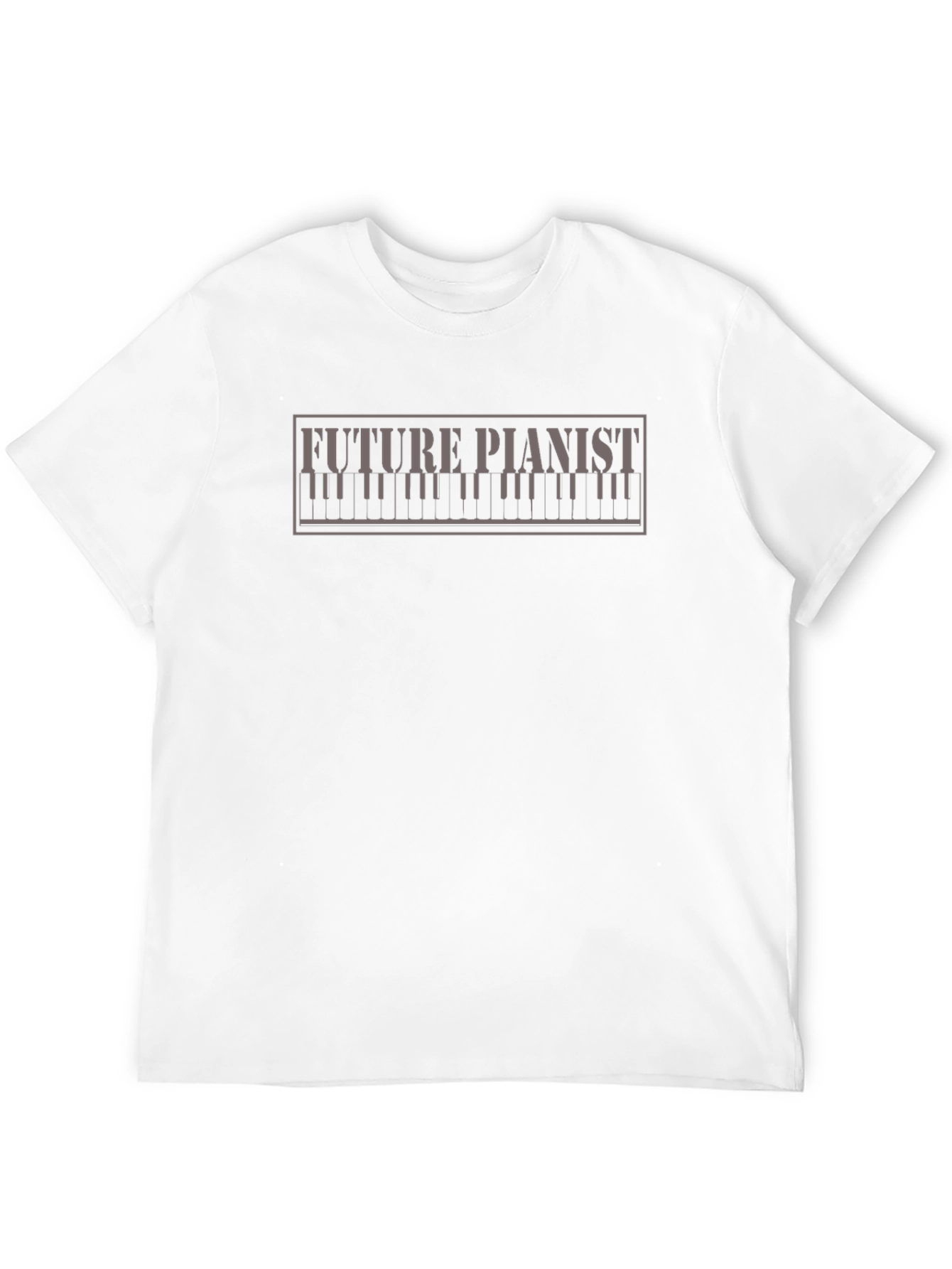 Future Pianist T-Shirt - Black Cotton Tee