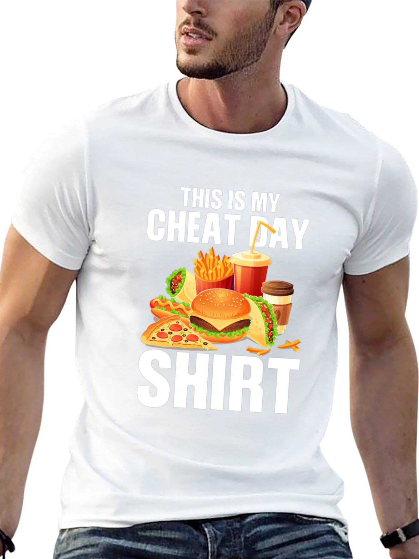 Cheat Day Shirt - Funny Food Lover Tee