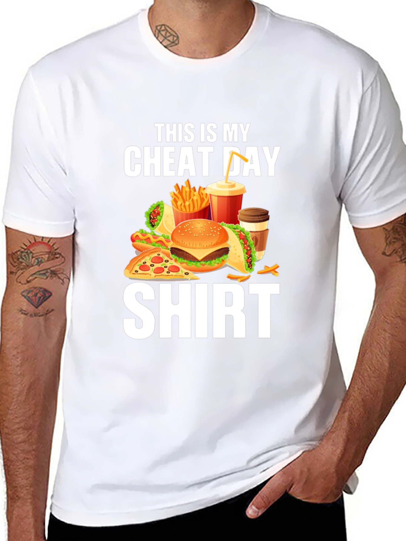 Cheat Day Shirt - Funny Food Lover Tee