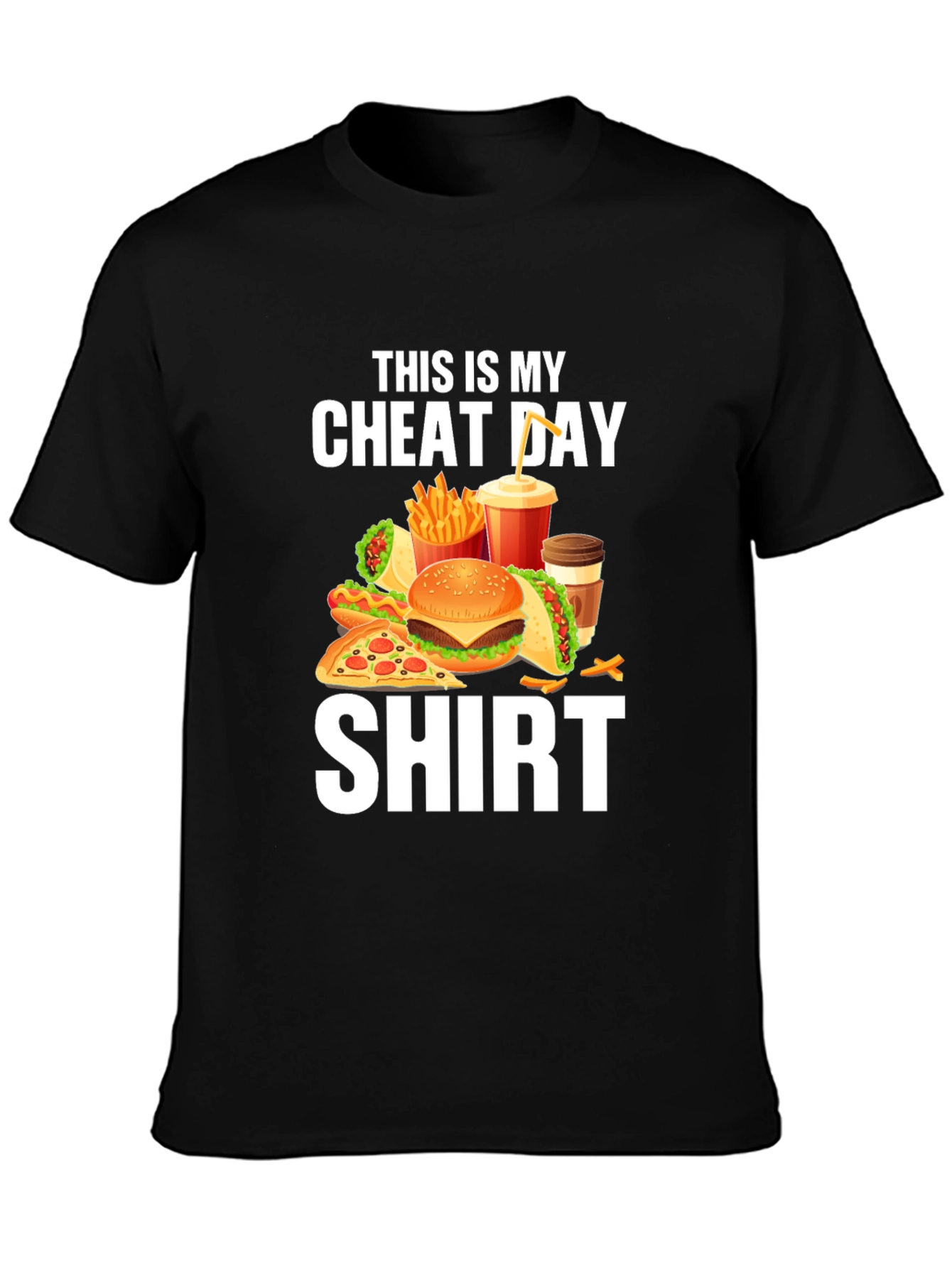 Cheat Day Shirt - Funny Food Lover Tee