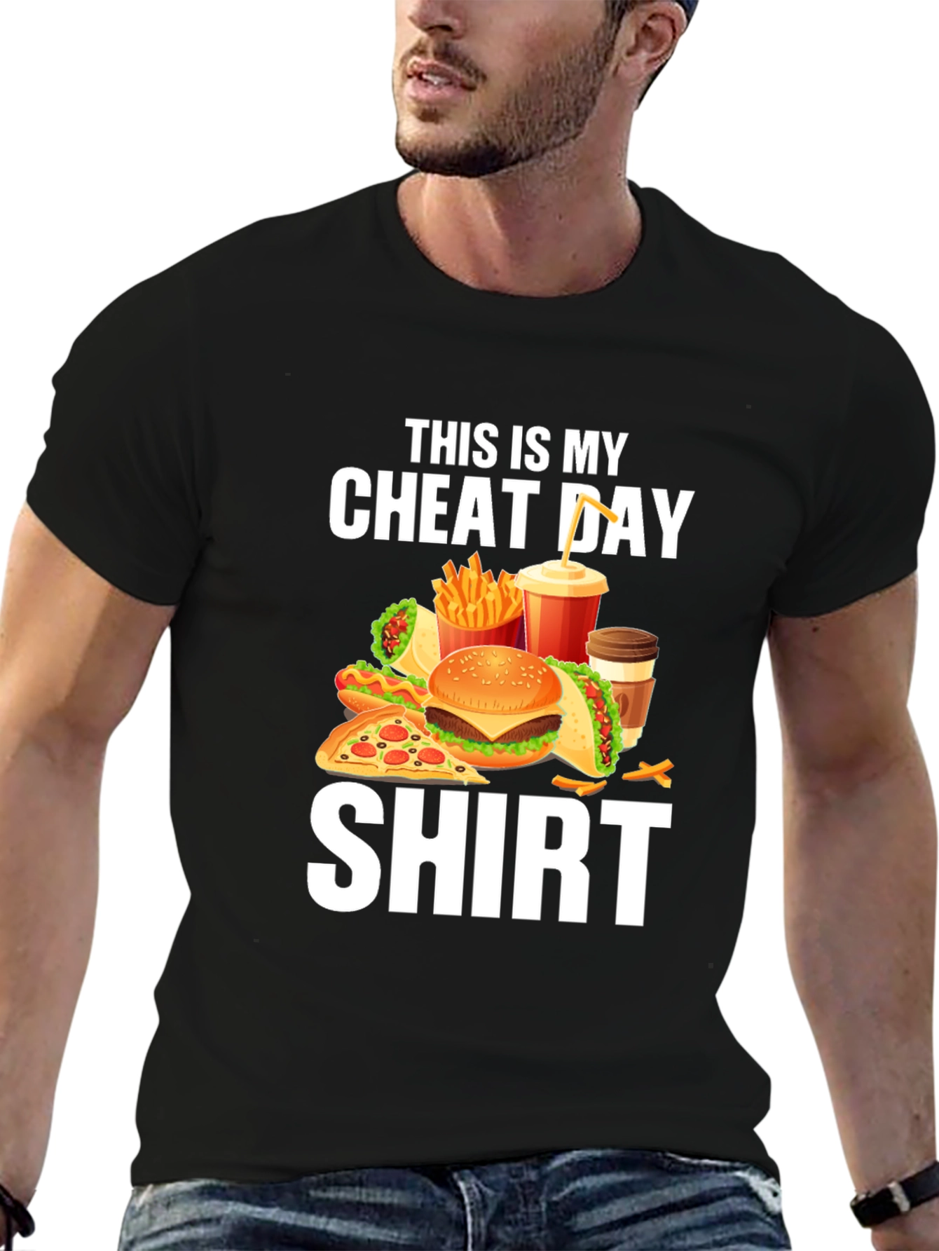 Cheat Day Shirt - Funny Food Lover Tee