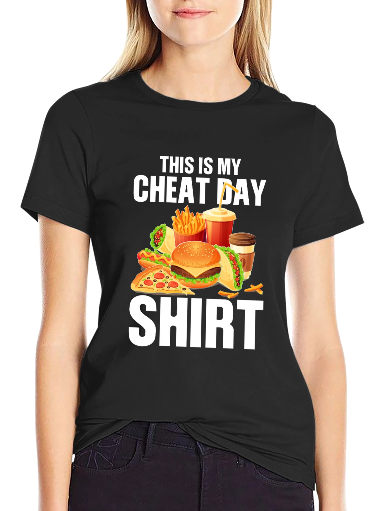Cheat Day Shirt - Funny Food Lover Tee