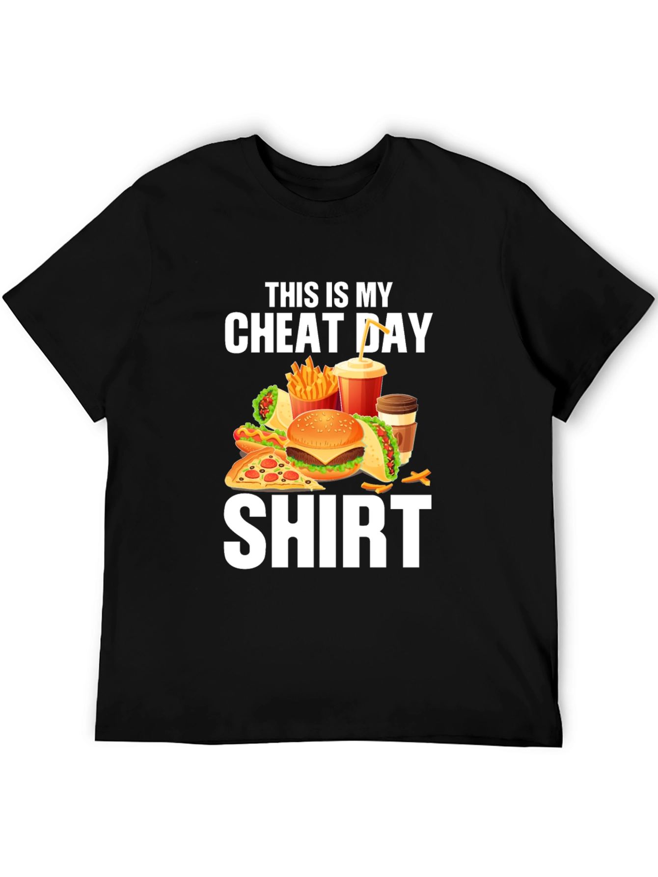 Cheat Day Shirt - Funny Food Lover Tee
