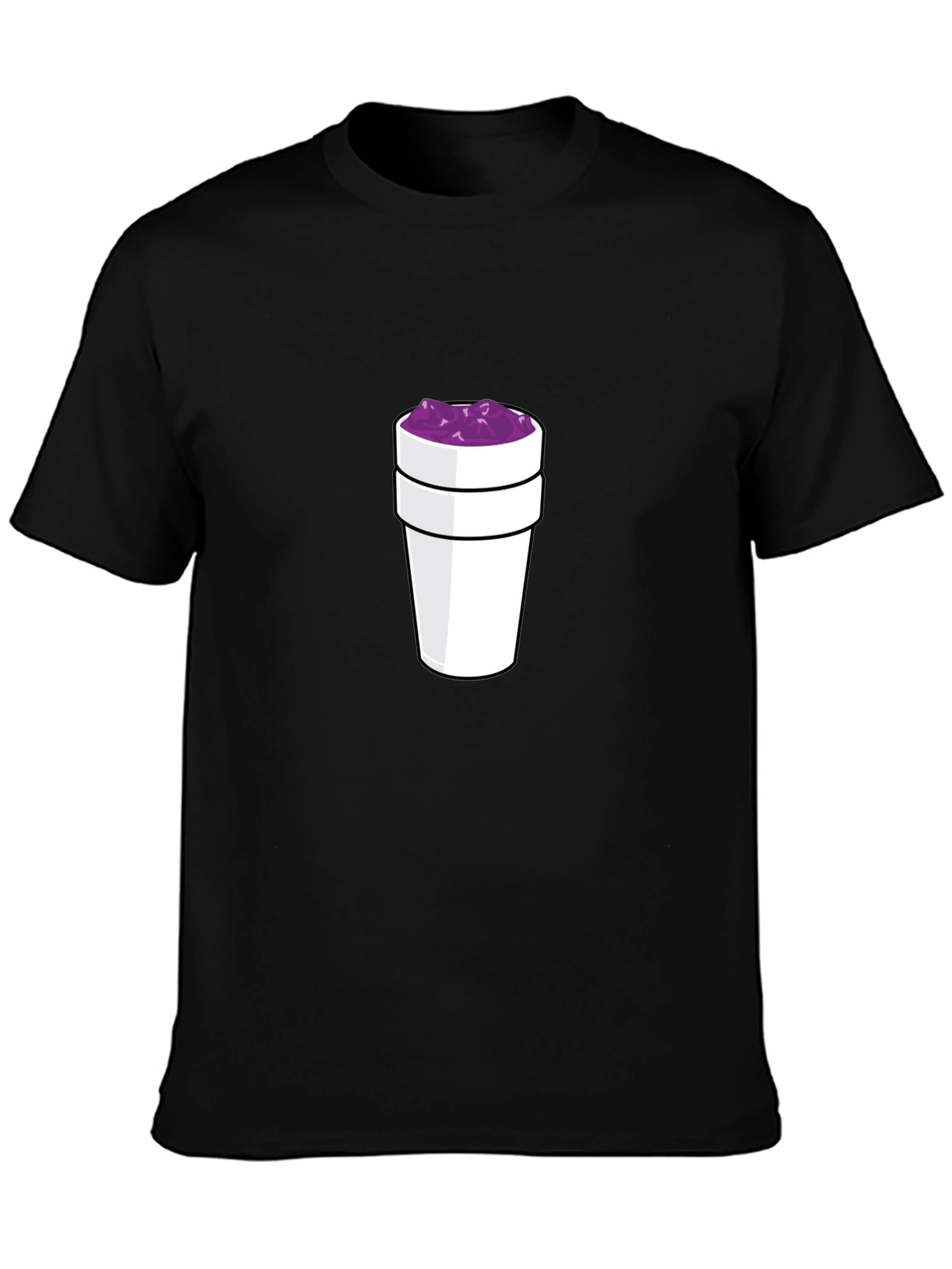 Lean Cup Black T-Shirt - Trendy Style