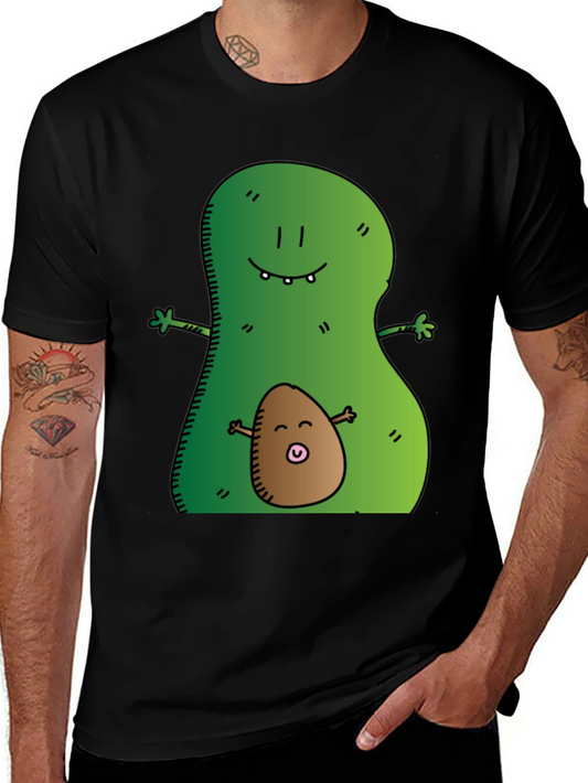 Avocado Mama & Baby Graphic Tee - Black