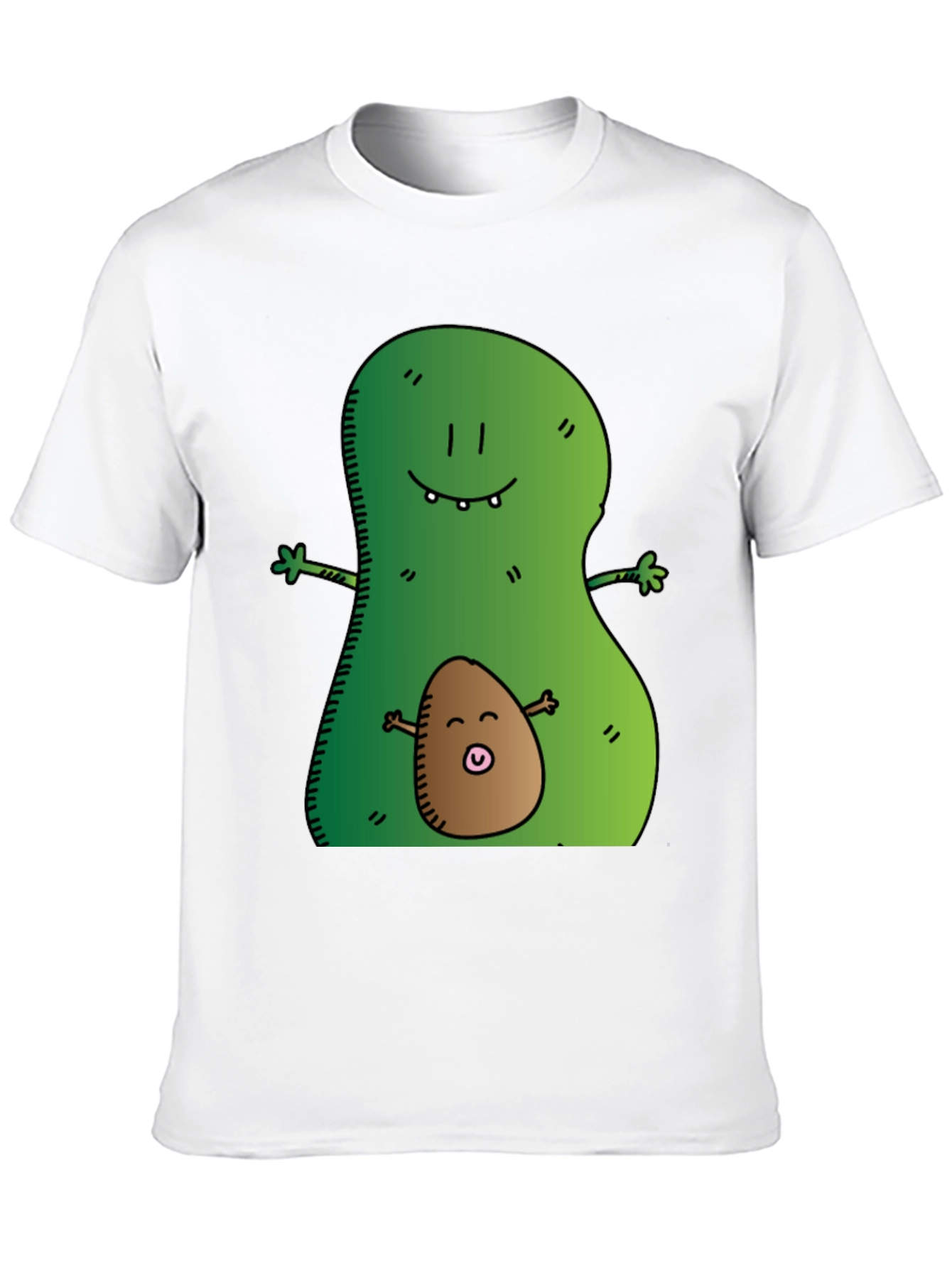 Avocado Mama & Baby Graphic Tee - Black