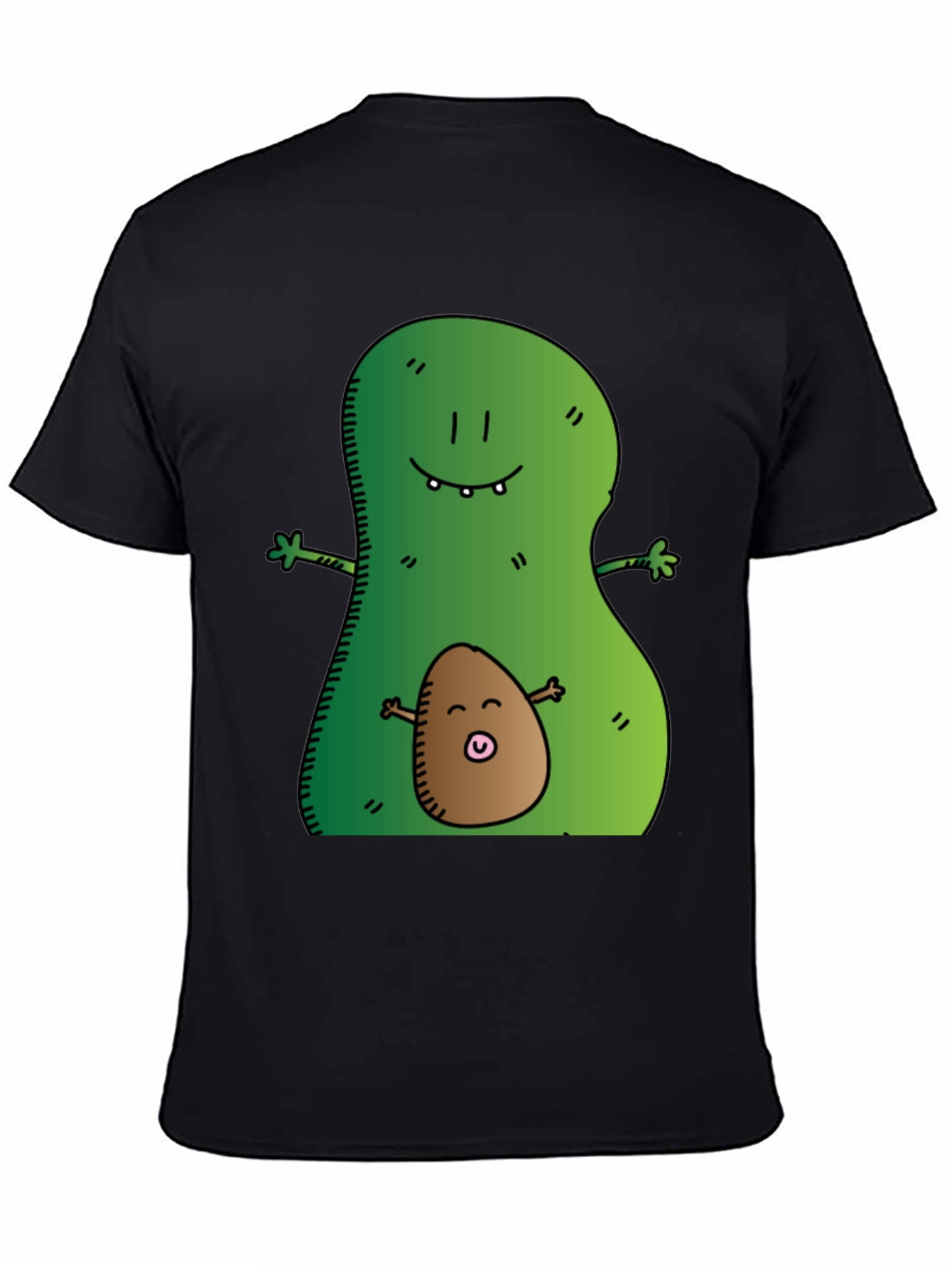 Avocado Mama & Baby Graphic Tee - Black