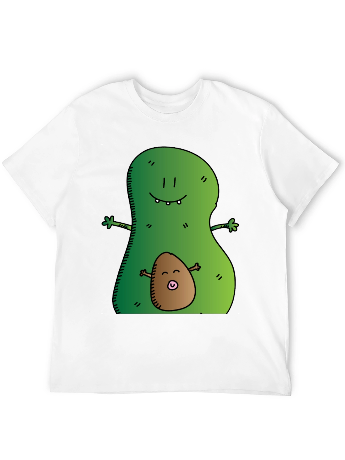 Avocado Mama & Baby Graphic Tee - Black