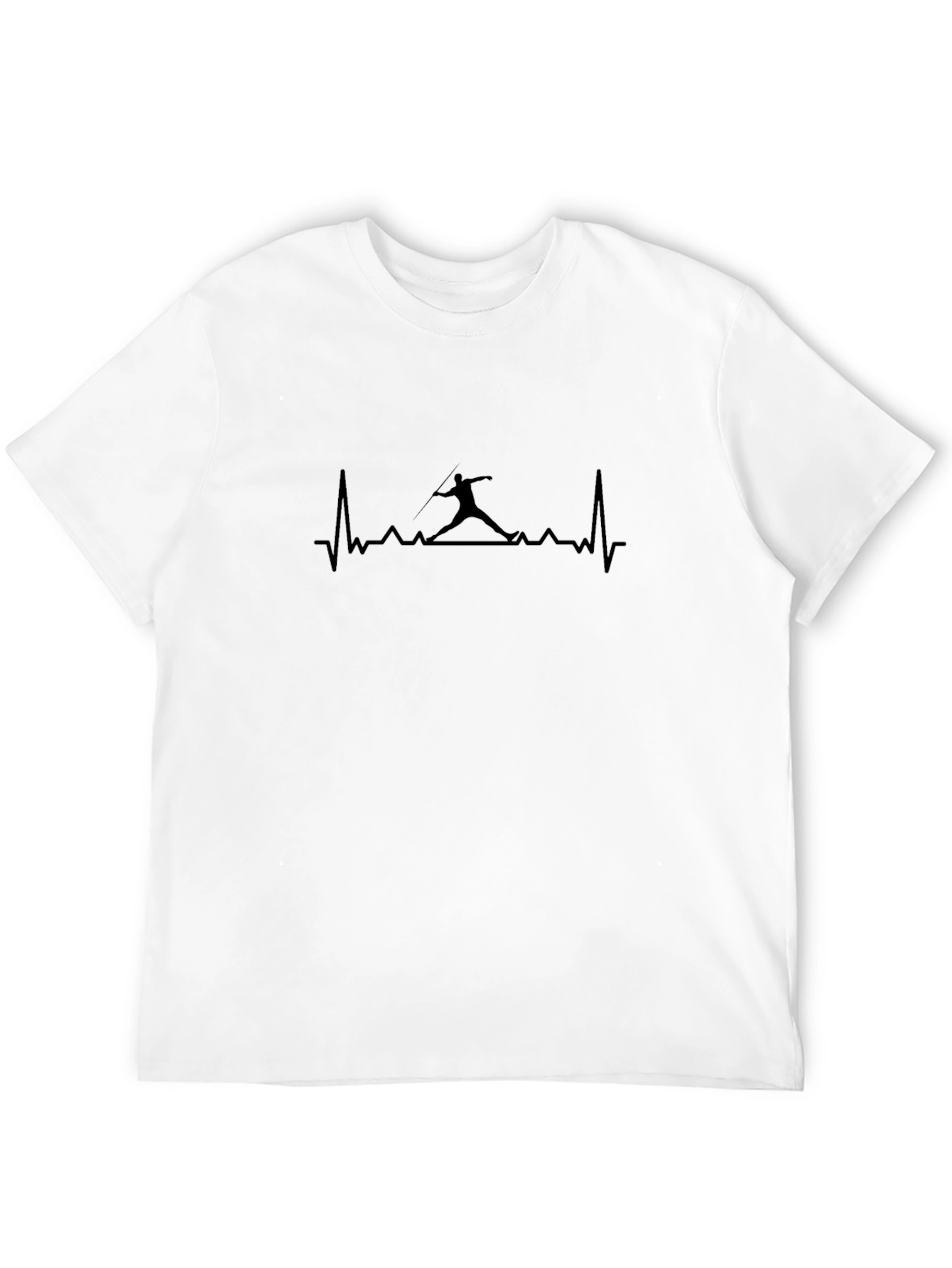 Heartbeat Javelin Thrower Graphic Tee