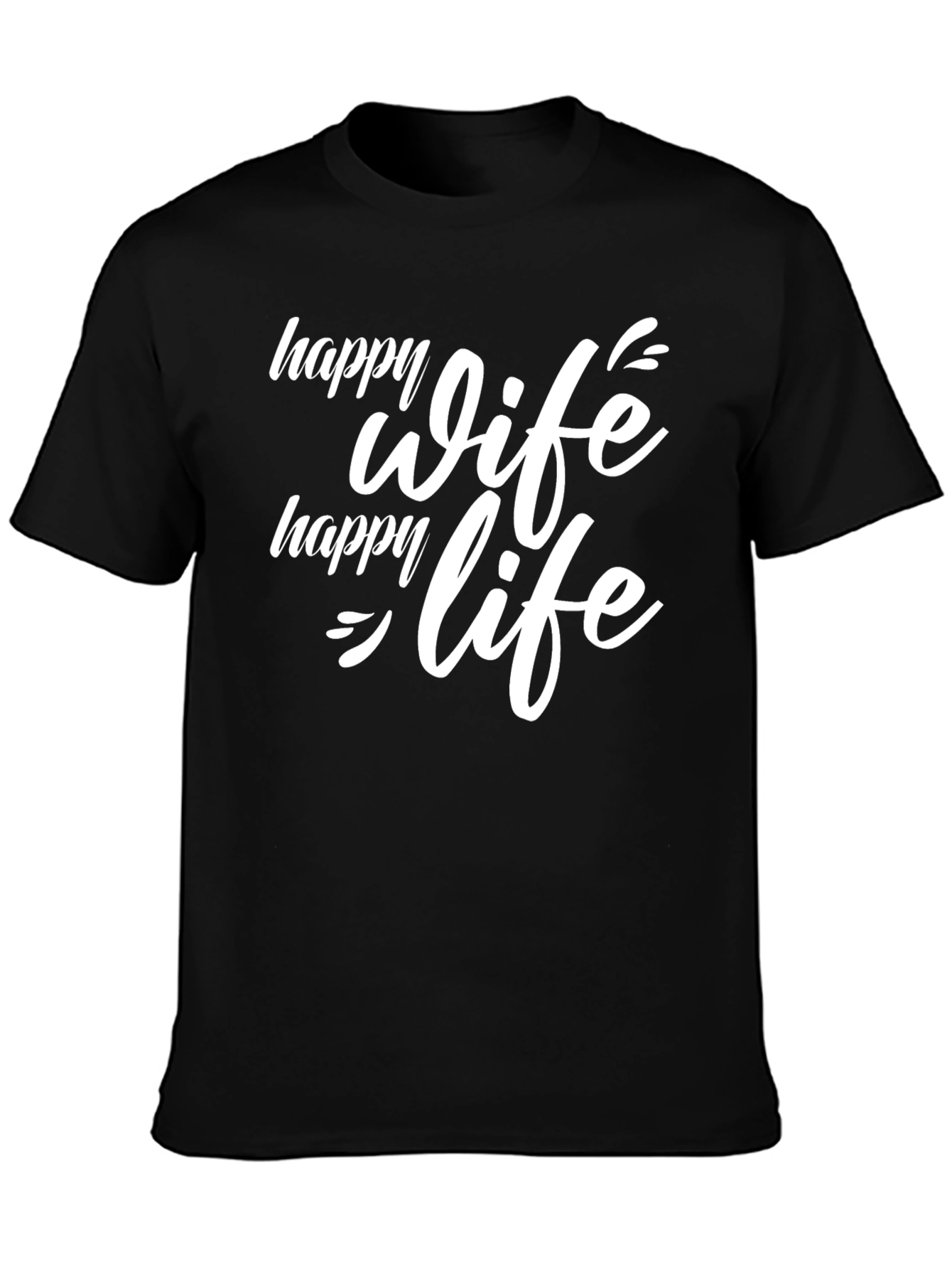 Happy Wife Happy Life Graphic Tee