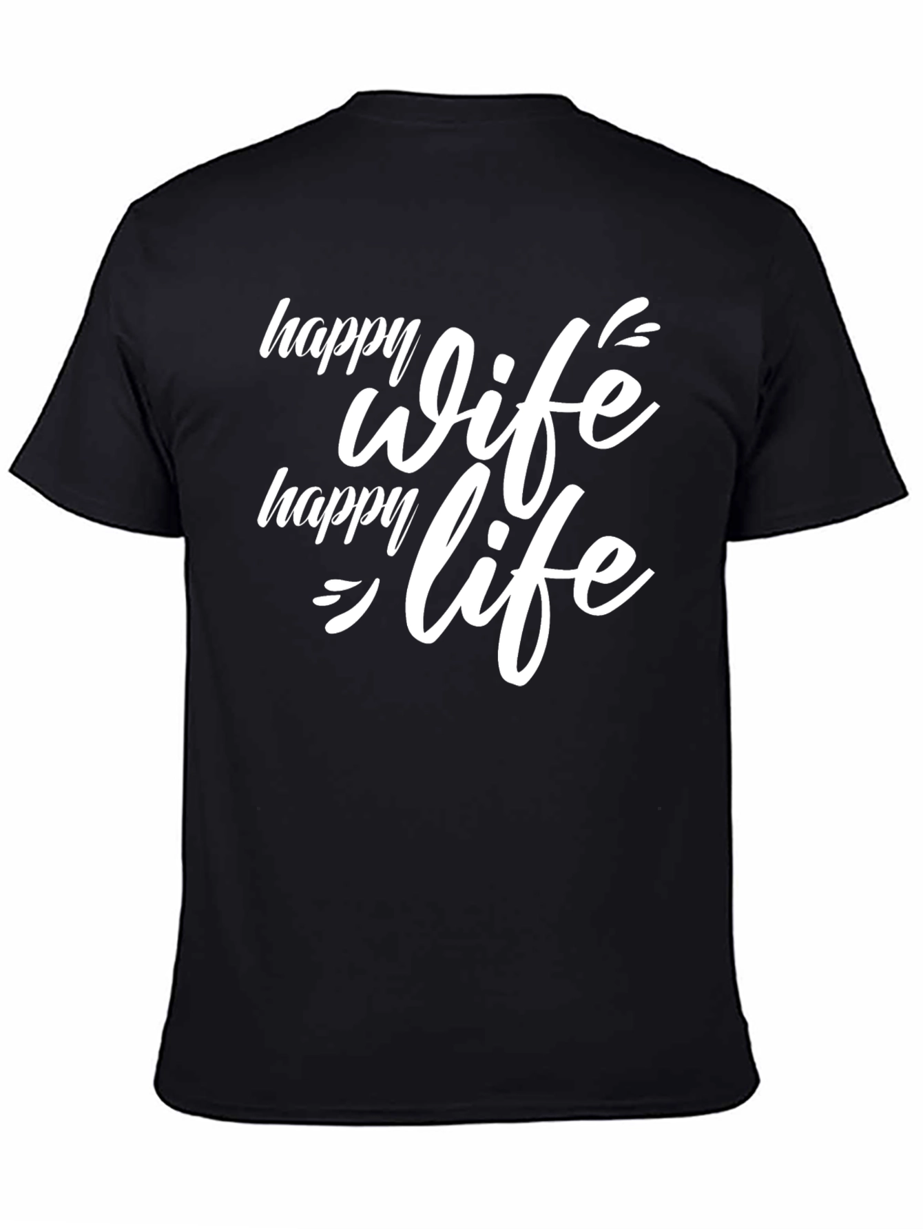 Happy Wife Happy Life Graphic Tee