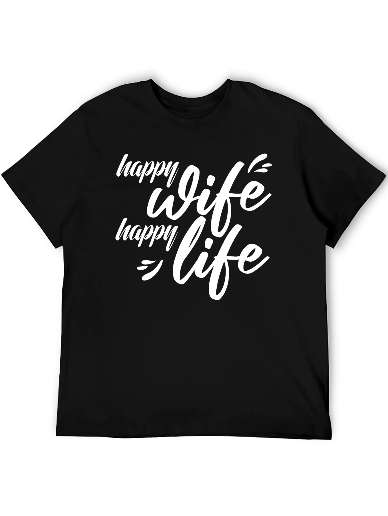 Happy Wife Happy Life Graphic Tee