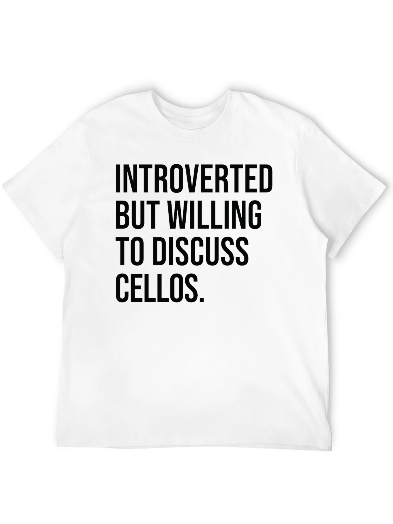 Introverted Cello Enthusiast T-Shirt