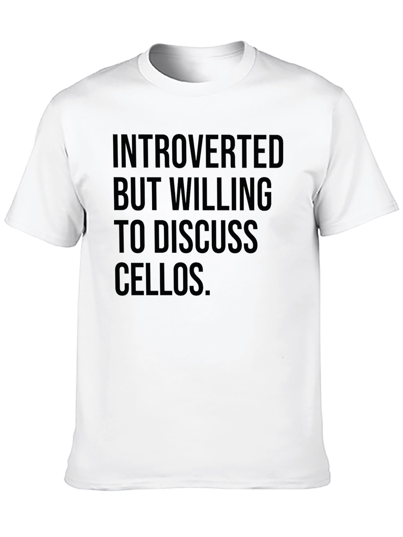 Introverted Cello Enthusiast T-Shirt