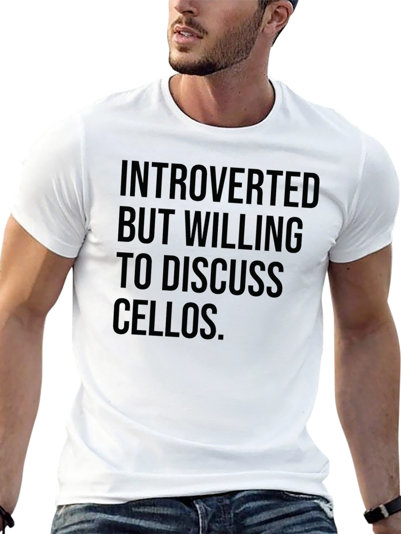 Introverted Cello Enthusiast T-Shirt