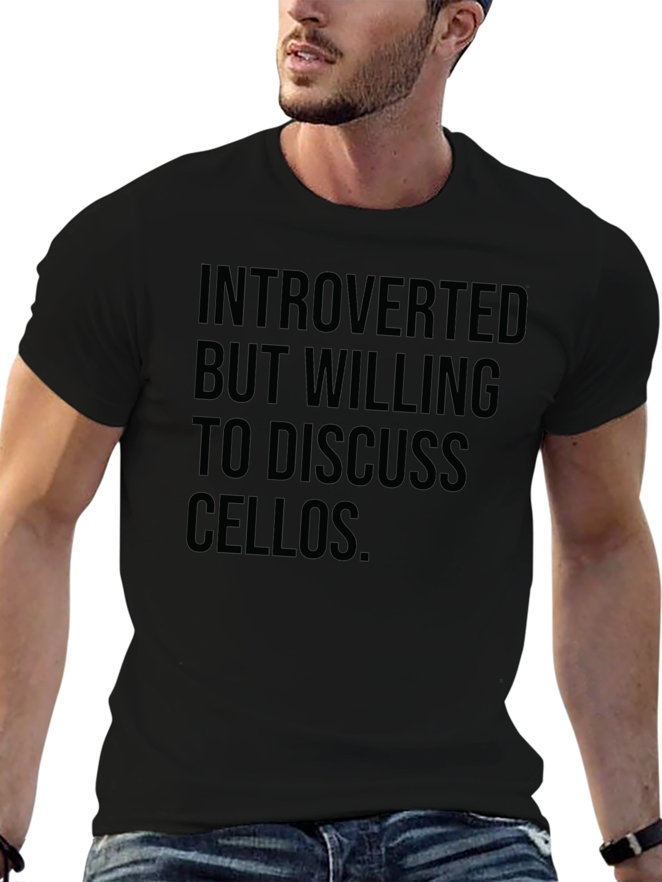 Introverted Cello Enthusiast T-Shirt
