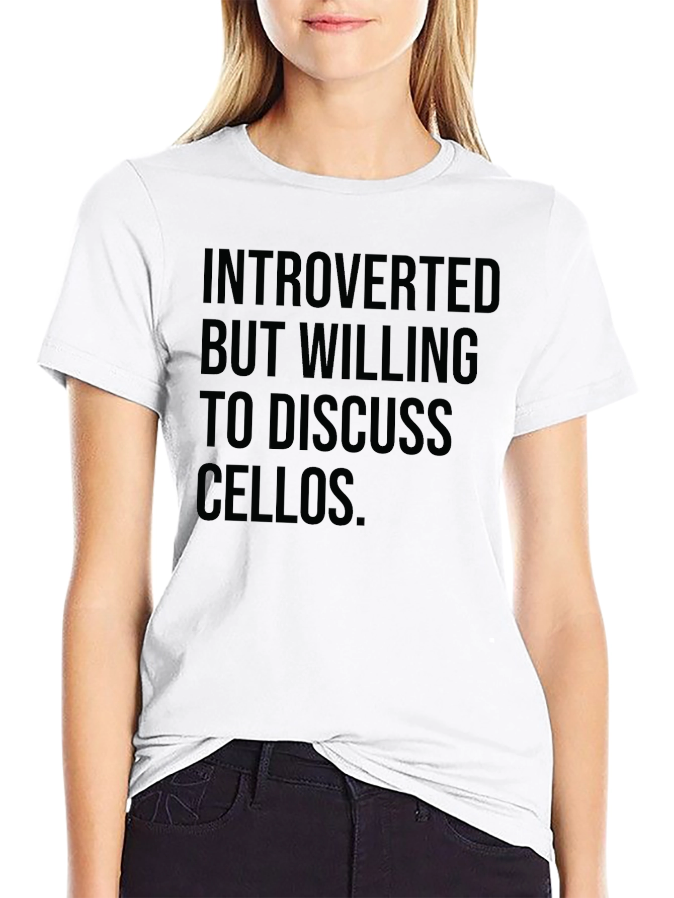 Introverted Cello Enthusiast T-Shirt