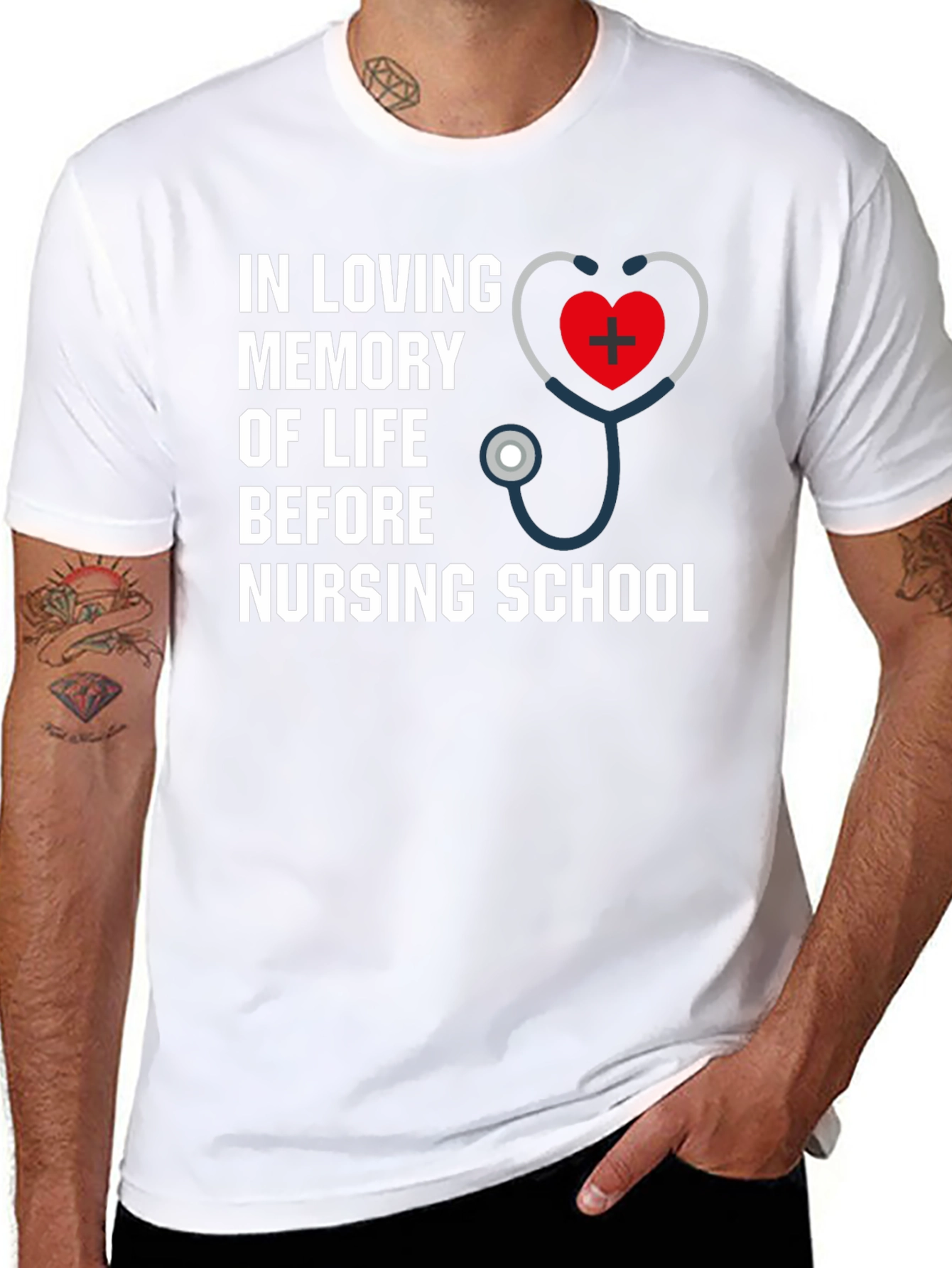 In Loving Memory Nursing School T-Shirt
