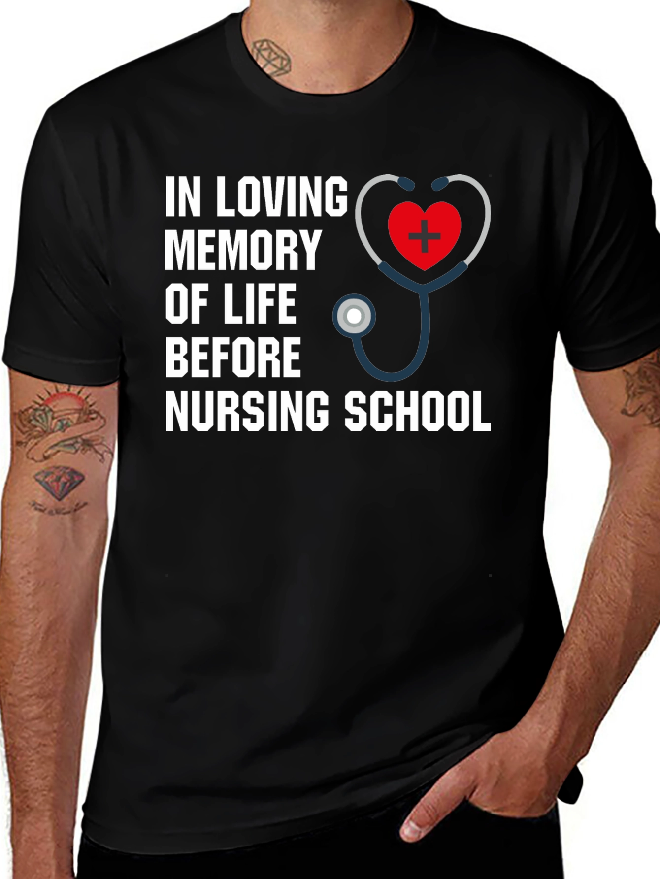 In Loving Memory Nursing School T-Shirt