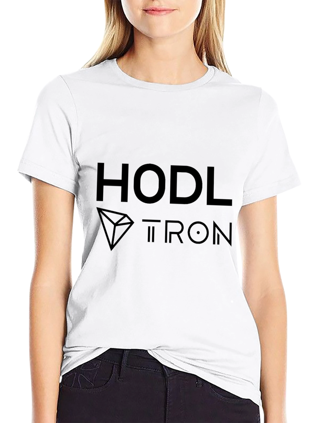HODL TRON Black Crypto T-Shirt