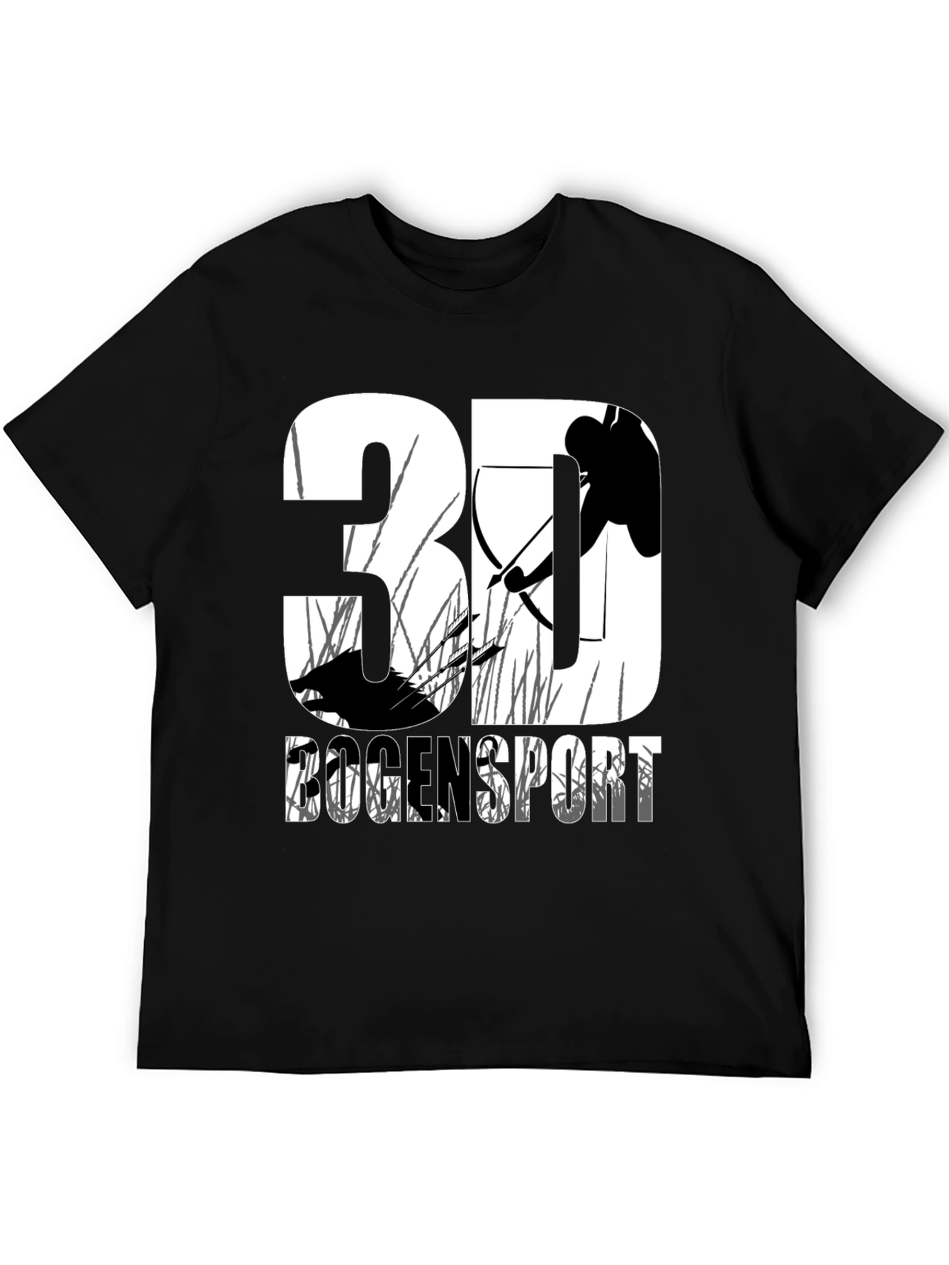 3D Archery T-Shirt - Bow Hunting Sportswear Tee