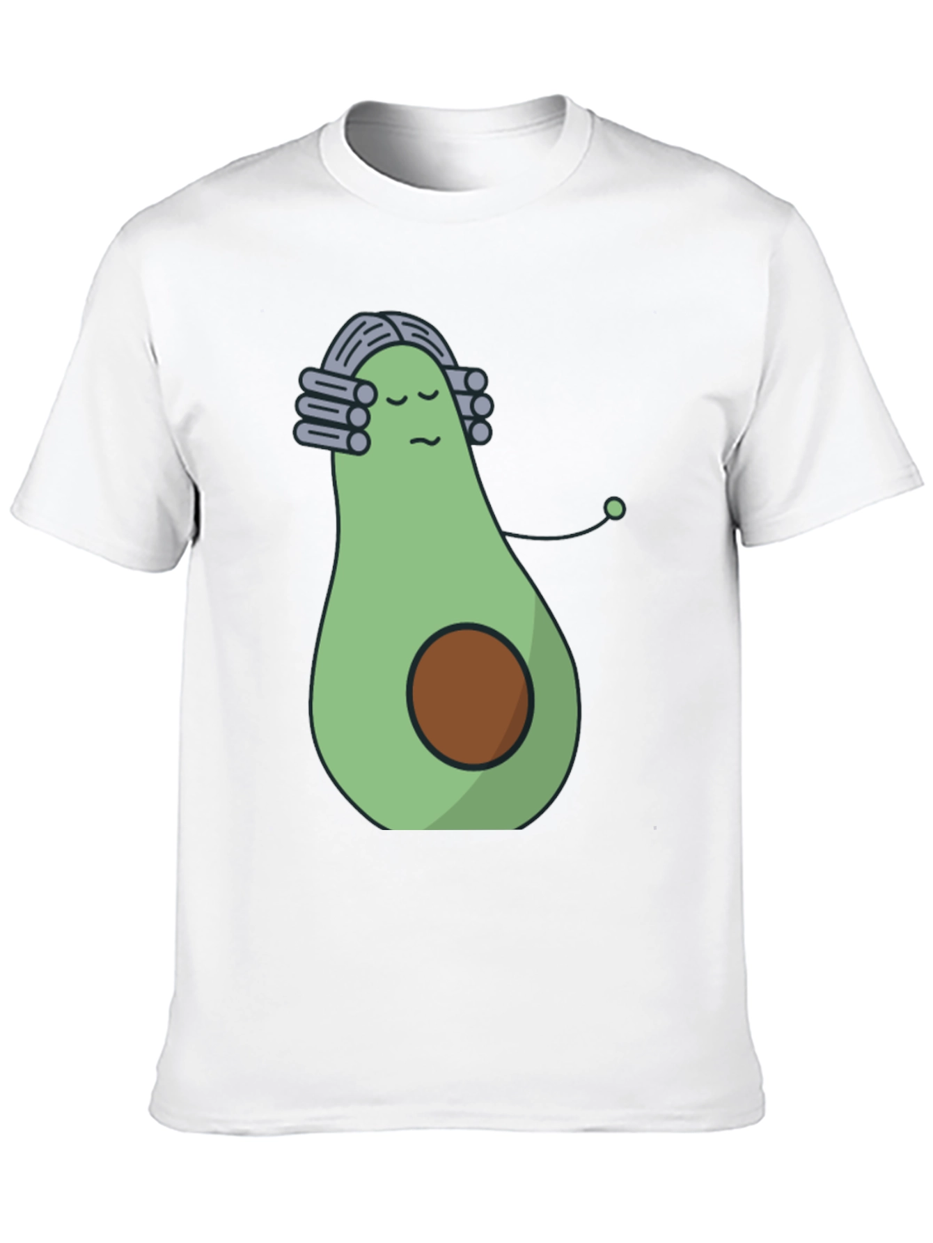 Avocado Musician Black T-Shirt - Funny Foodie Tee