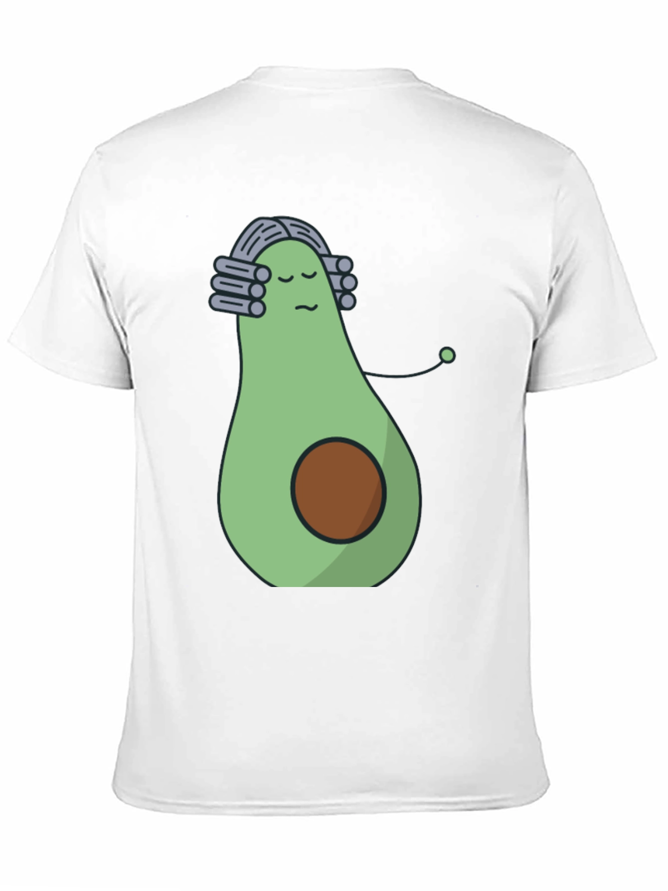 Avocado Musician Black T-Shirt - Funny Foodie Tee