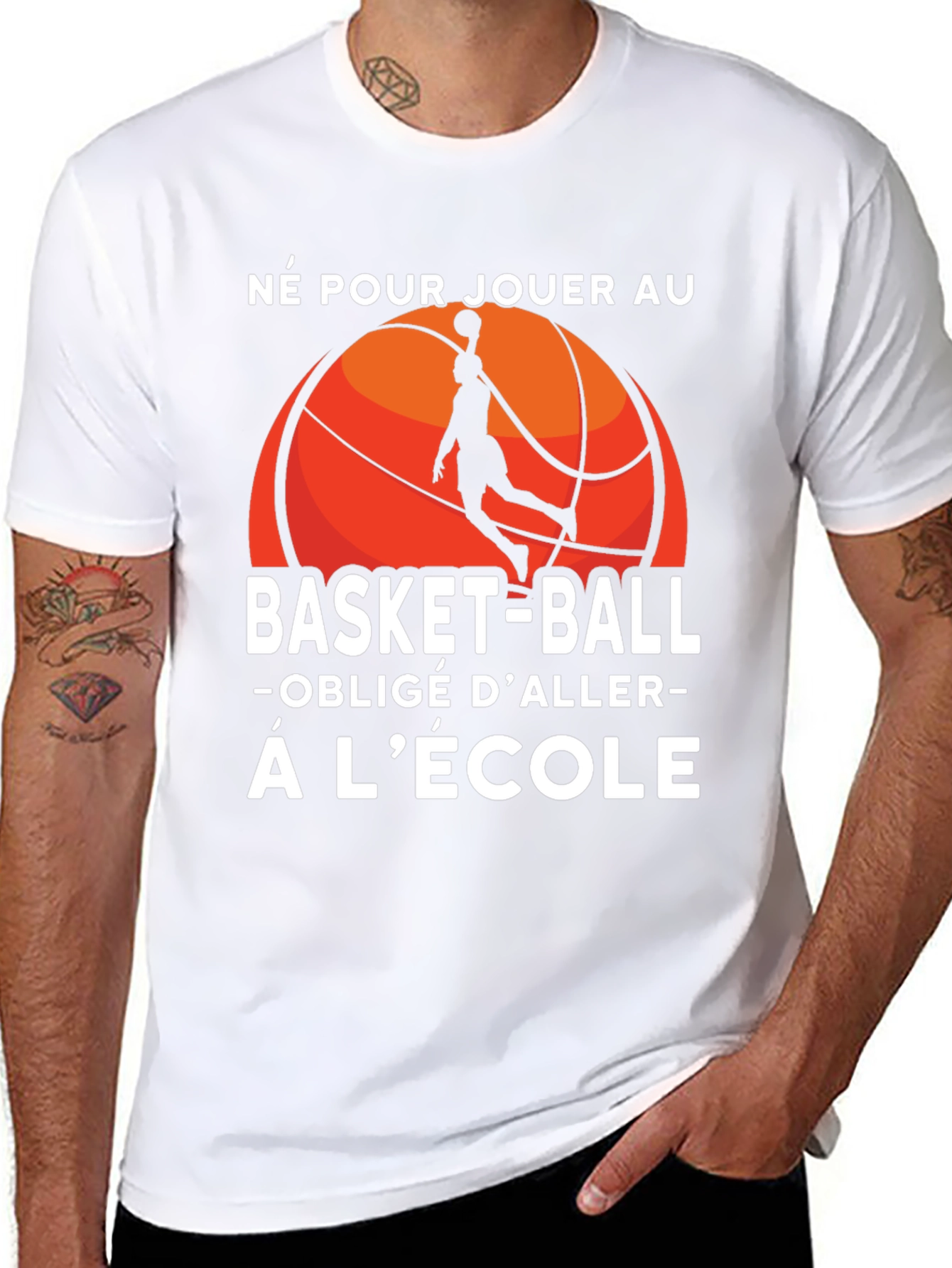 Basketball T-Shirt: Born to Play