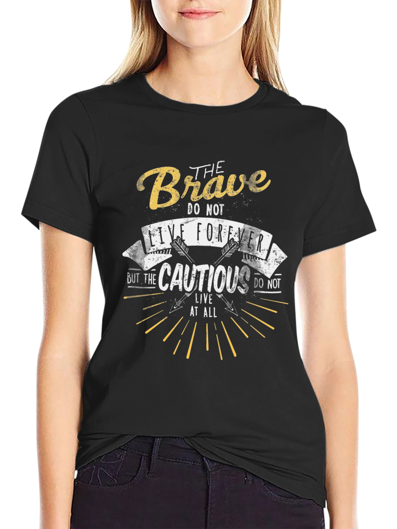 The Brave T-Shirt - Inspiring Graphic Tee