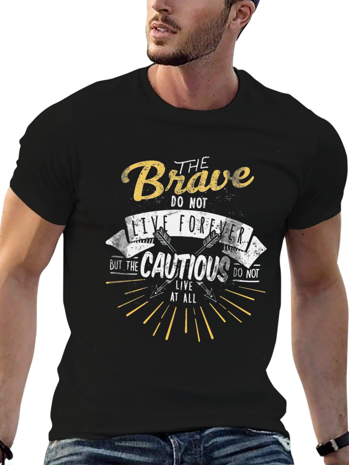 The Brave T-Shirt - Inspiring Graphic Tee