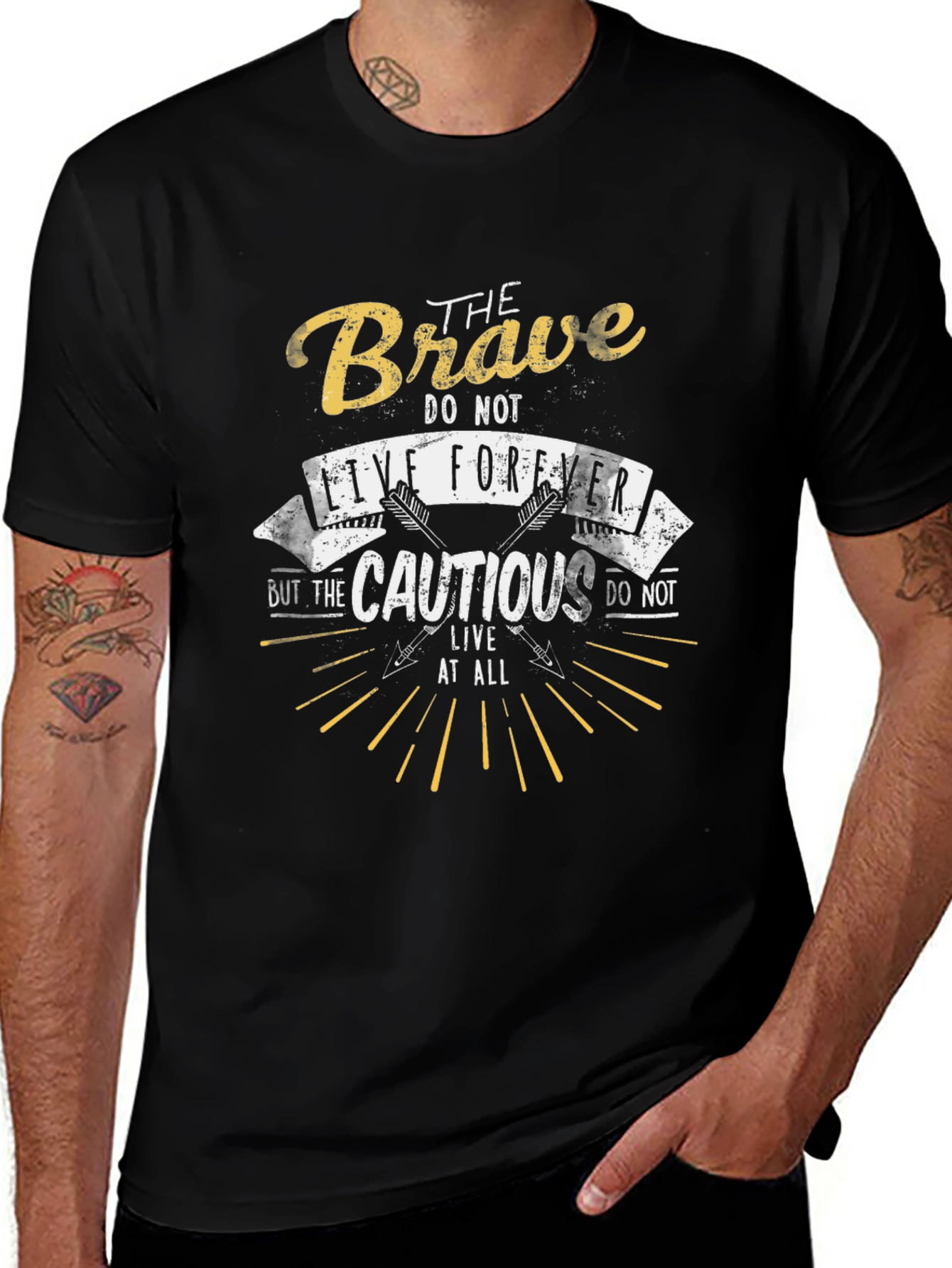 The Brave T-Shirt - Inspiring Graphic Tee