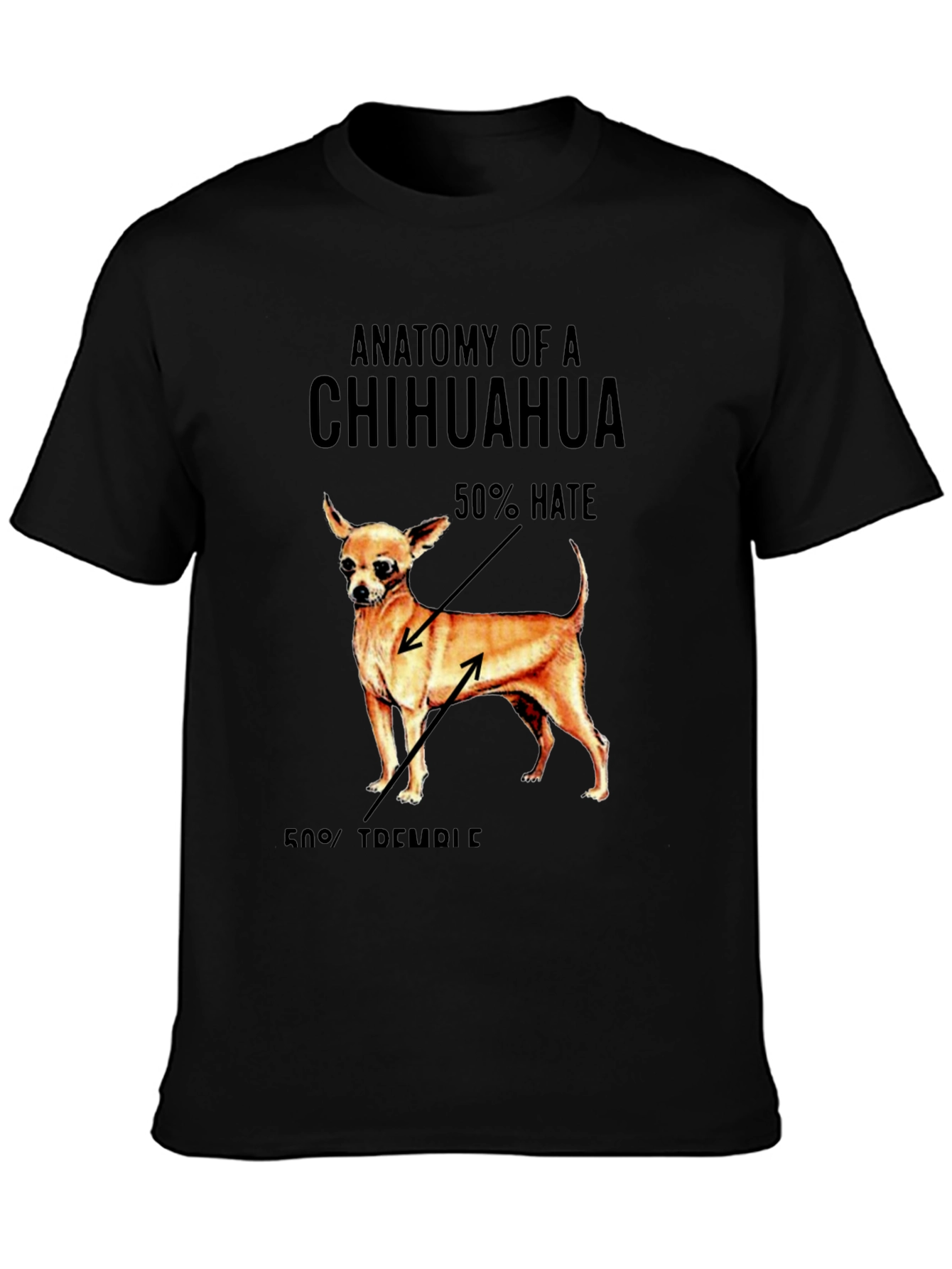 Anatomy of a Chihuahua Graphic Tee