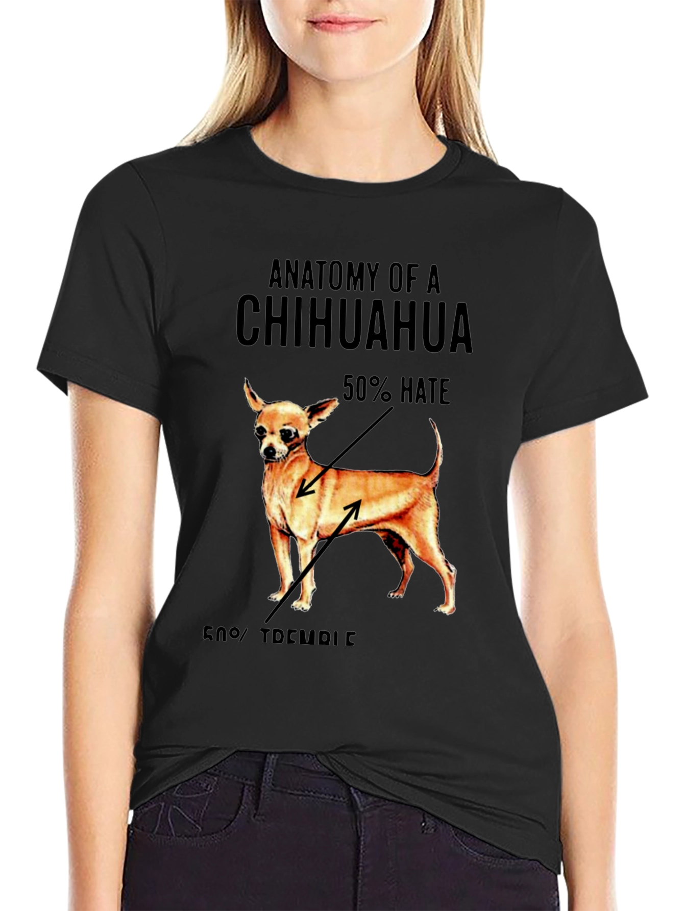 Anatomy of a Chihuahua Graphic Tee