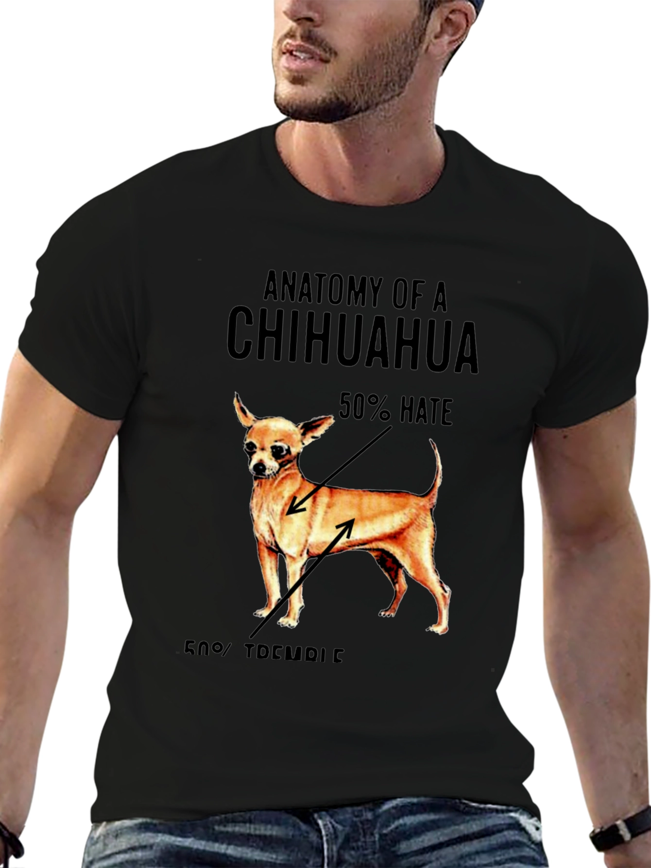 Anatomy of a Chihuahua Graphic Tee