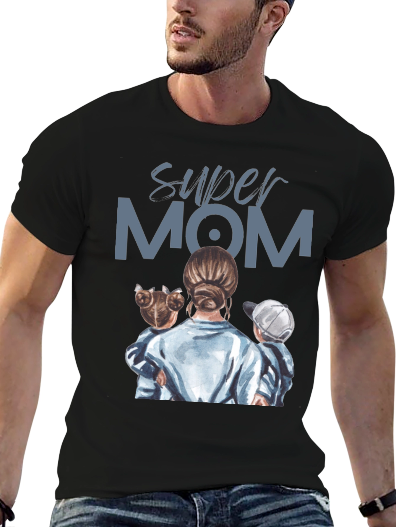 Super Mom Graphic Tee - Mothers Day Gift