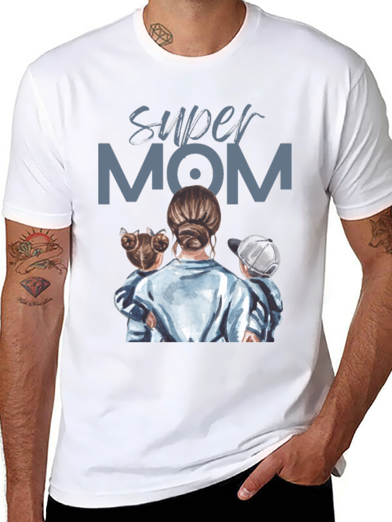 Super Mom Graphic Tee - Mothers Day Gift