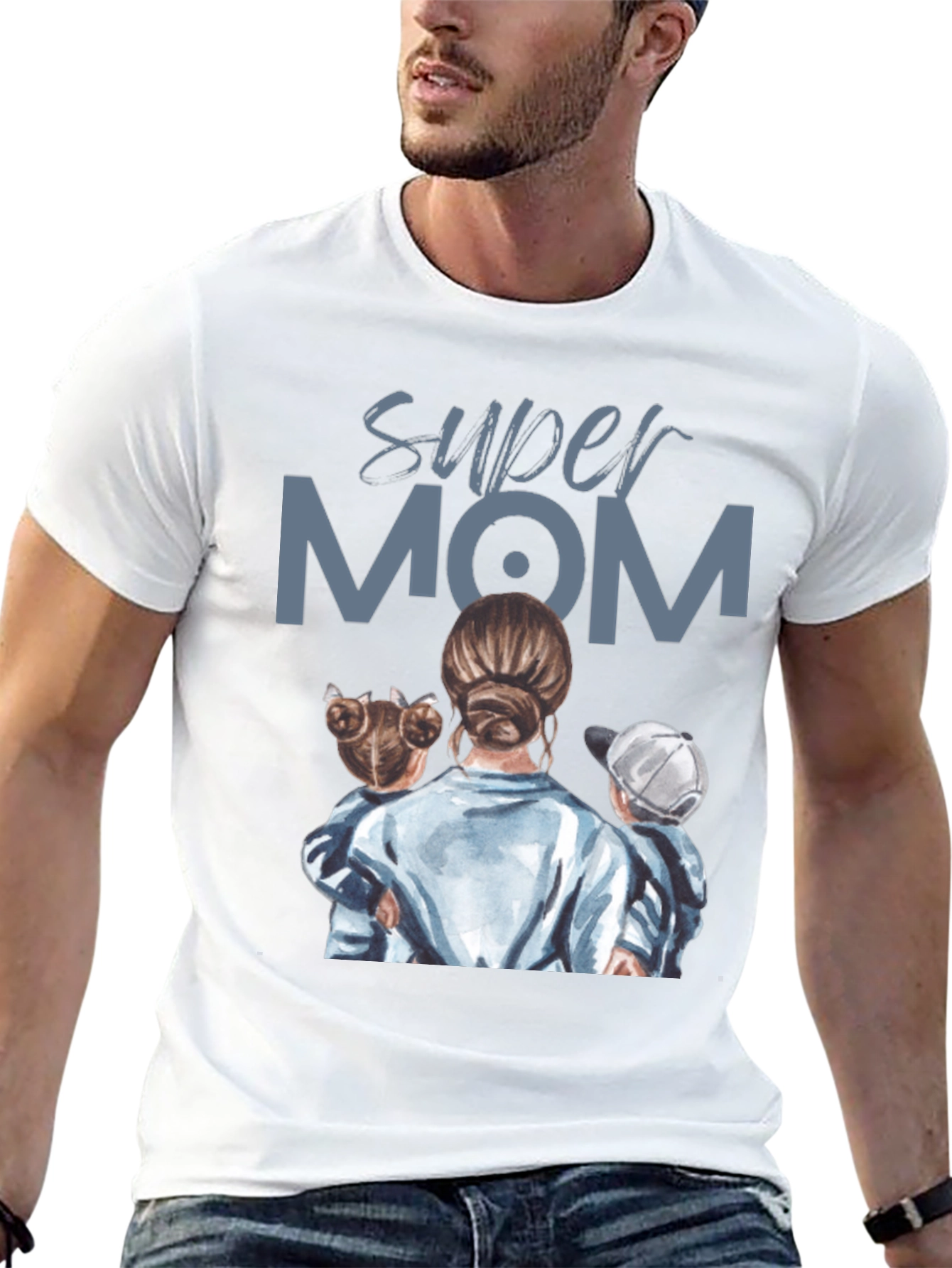 Super Mom Graphic Tee - Mothers Day Gift
