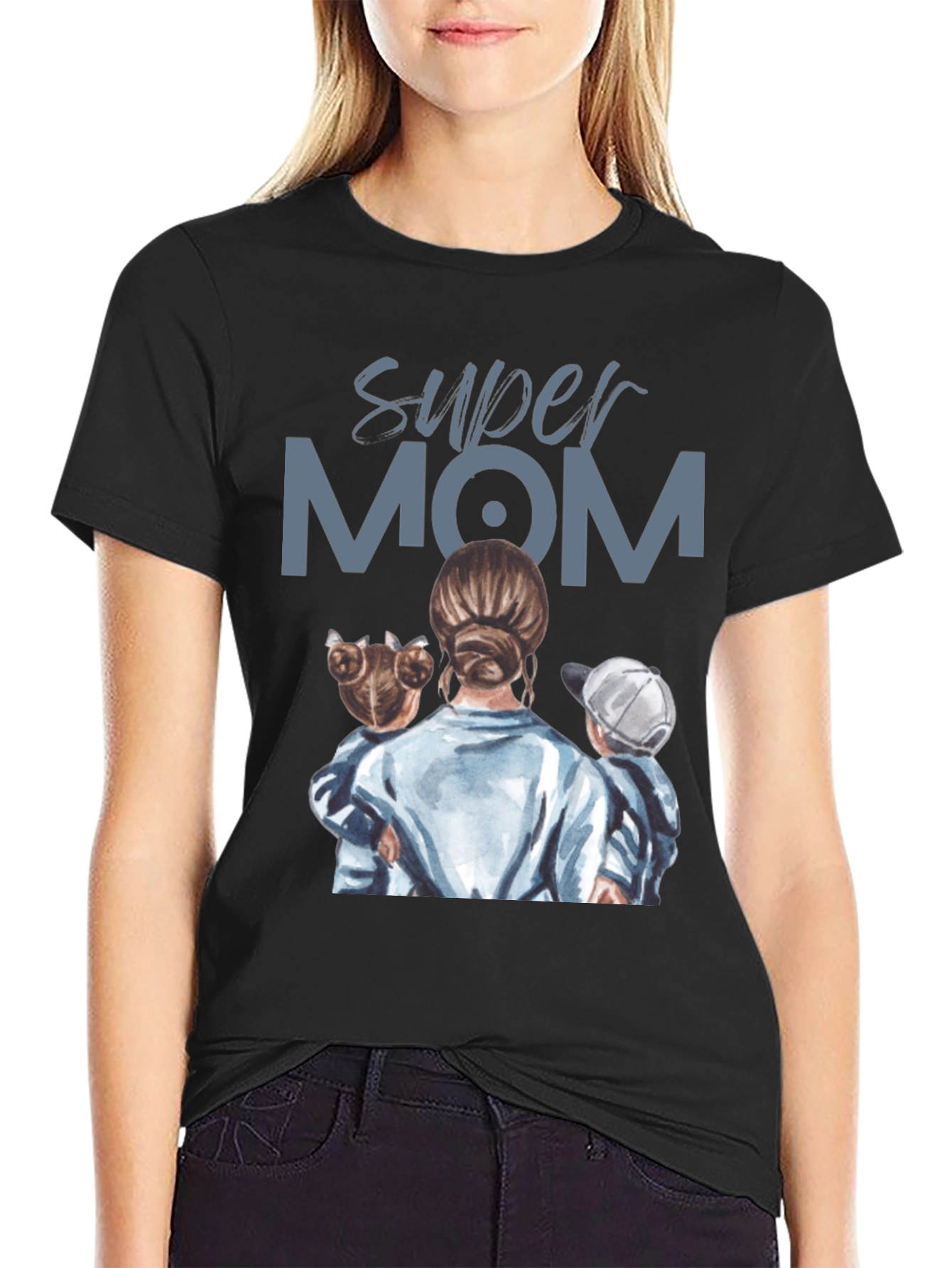 Super Mom Graphic Tee - Mothers Day Gift