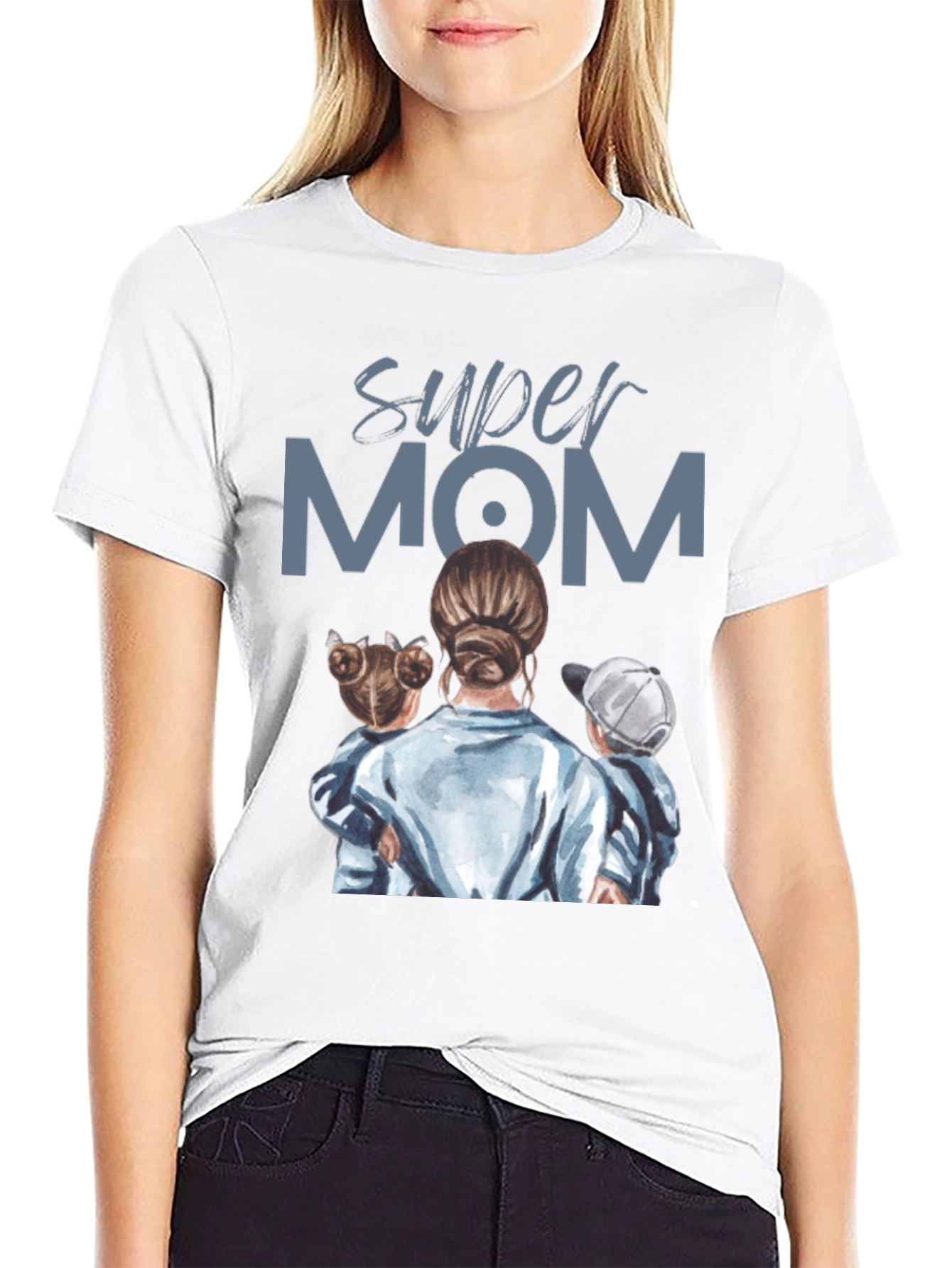 Super Mom Graphic Tee - Mothers Day Gift