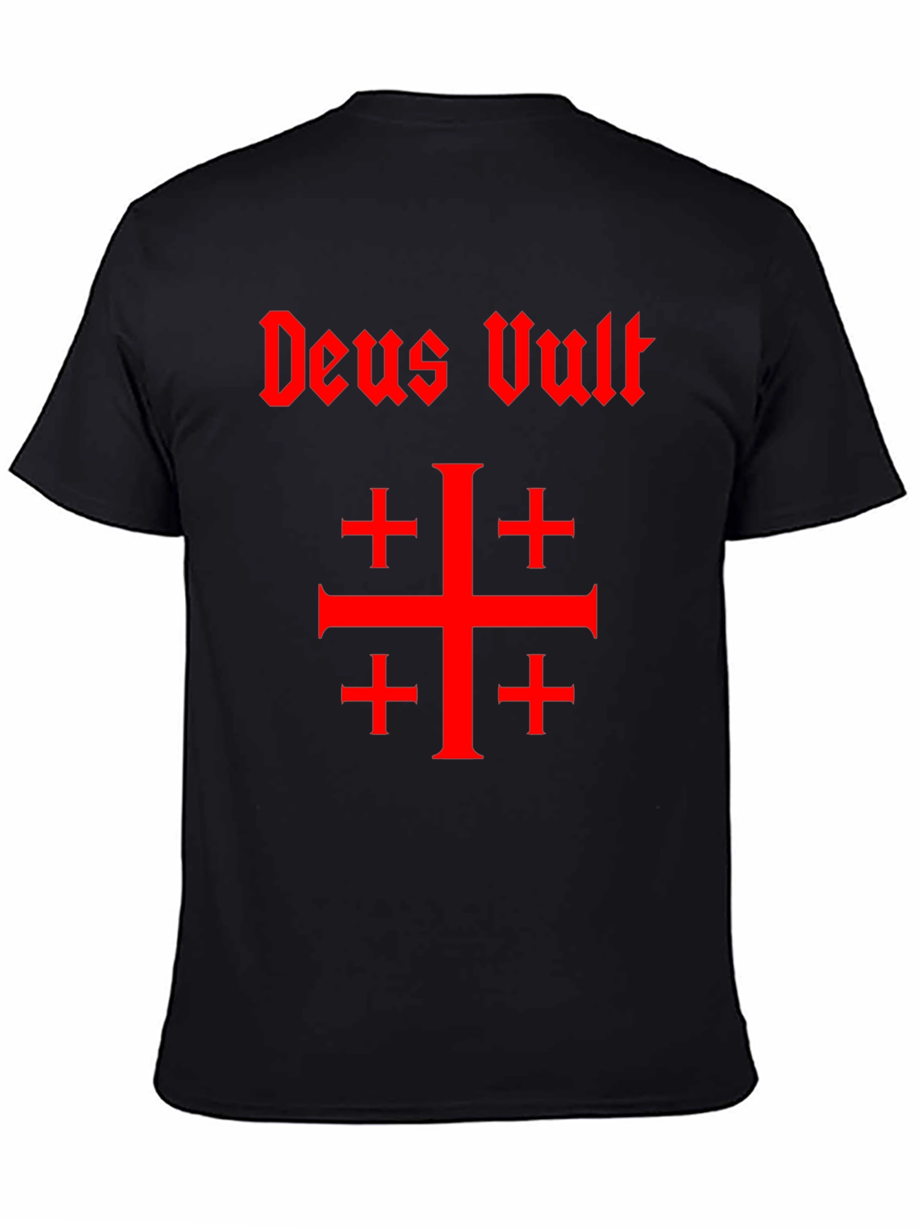Deus Vult T-Shirt Crusades Knight Templar Shirt