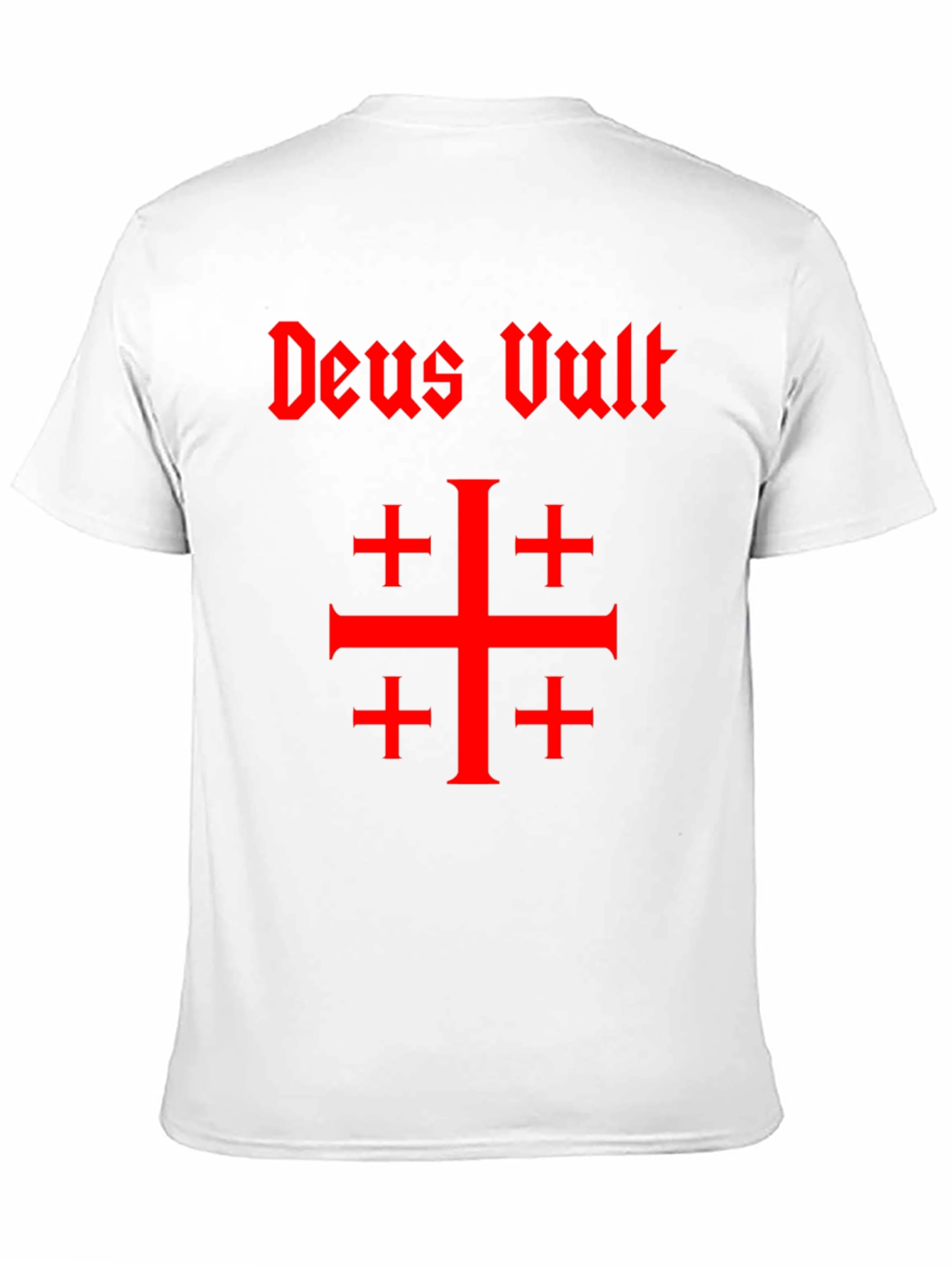 Deus Vult T-Shirt Crusades Knight Templar Shirt