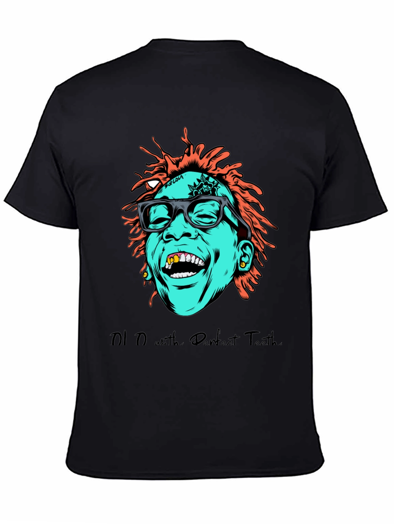 Cartoon Graphic Tee - Hip Hop Style