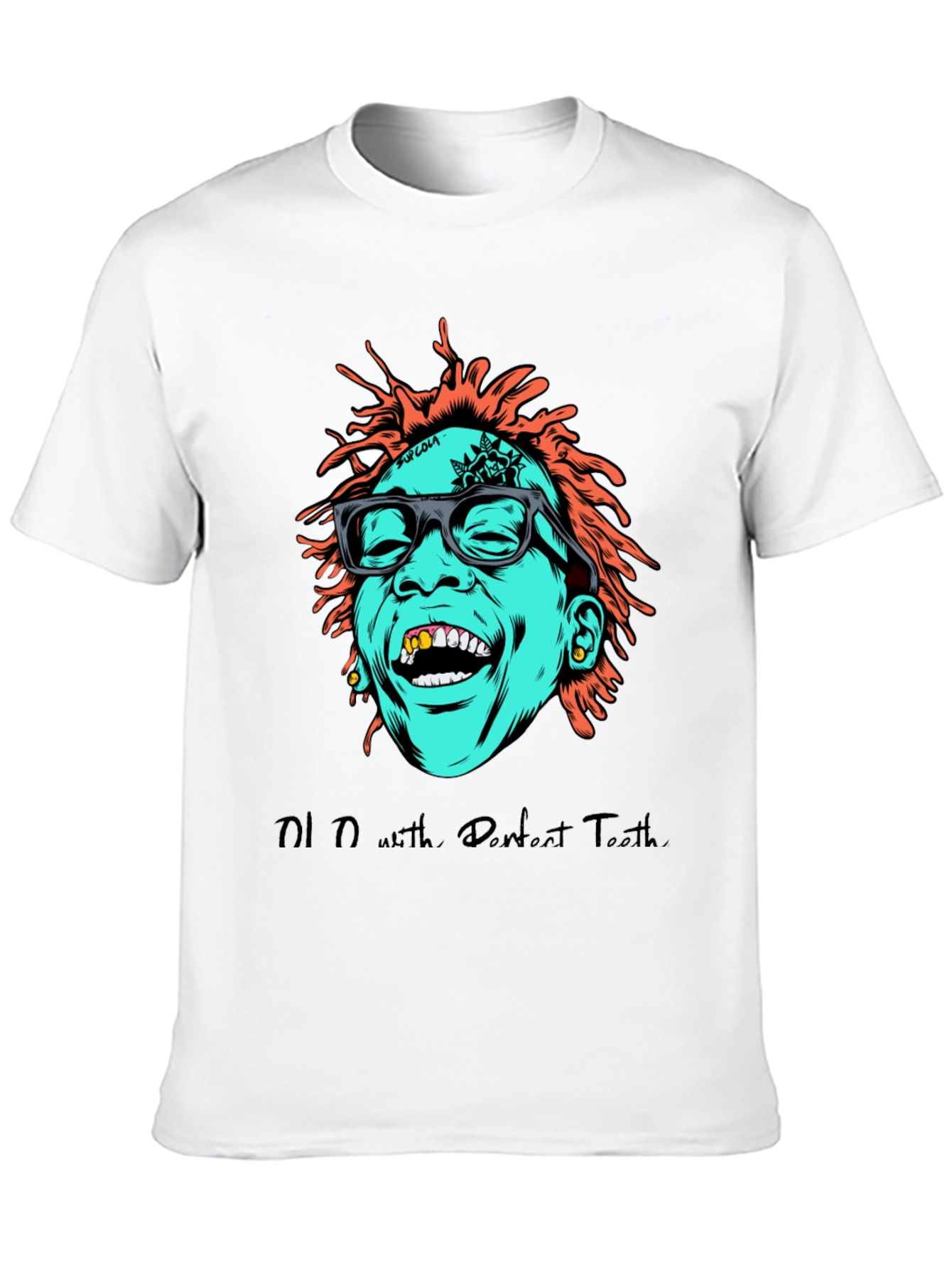 Cartoon Graphic Tee - Hip Hop Style