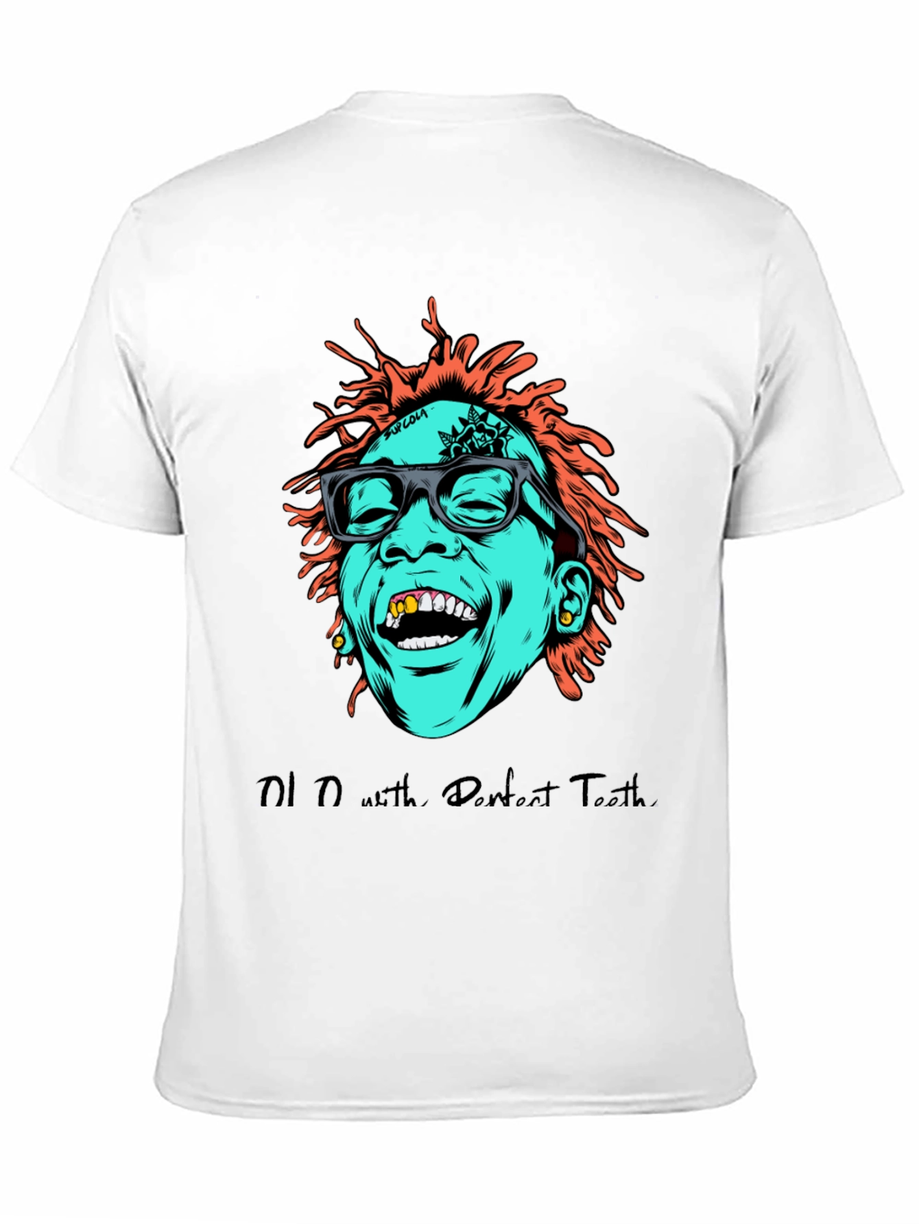 Cartoon Graphic Tee - Hip Hop Style
